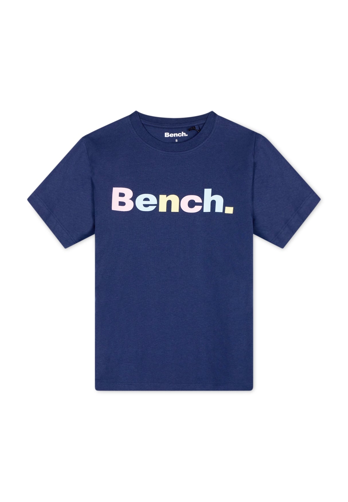 bench-elio-t-shirt-damen-wei-baumwolle-logoprint image 6
