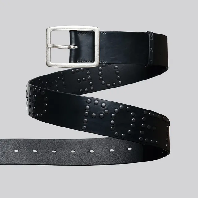 milk-of-lime-poetry-belt-g-rtel-schwarz-made-to-order image 1