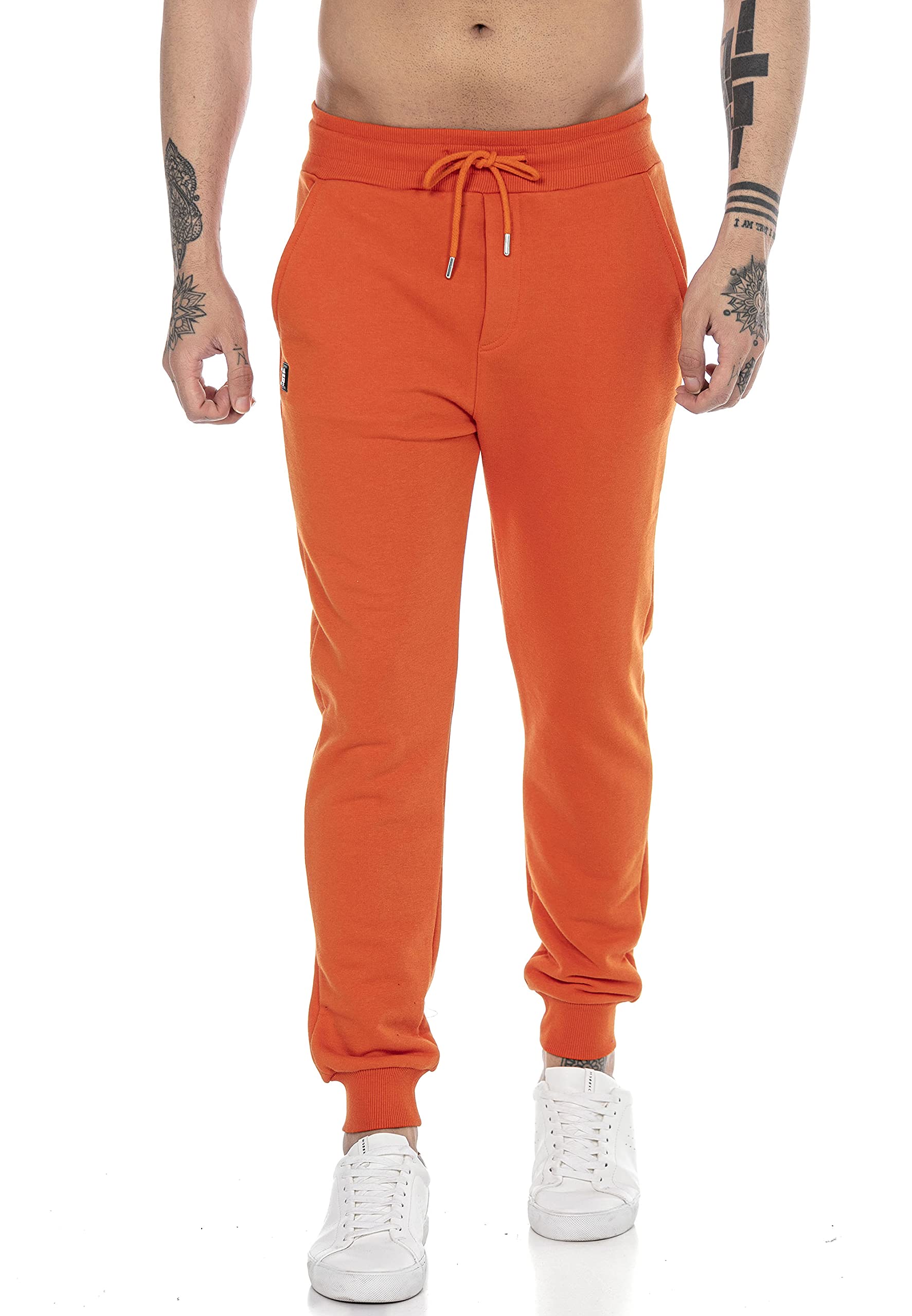 redbridge-premium-jogginghose-sweatpants-herren-schwarz-mit-kordelzug image 3