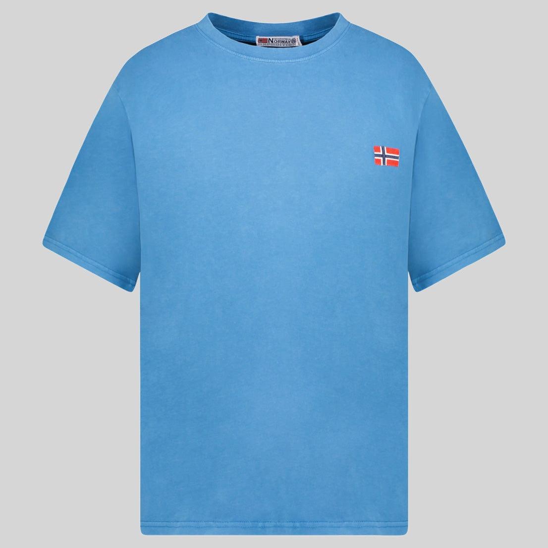 geographical-norway-joversize-herren-t-shirt-oversize-in-blau image 3