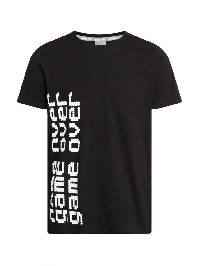 bench-op-t-shirt-herren-black-bio-baumwolle image 1