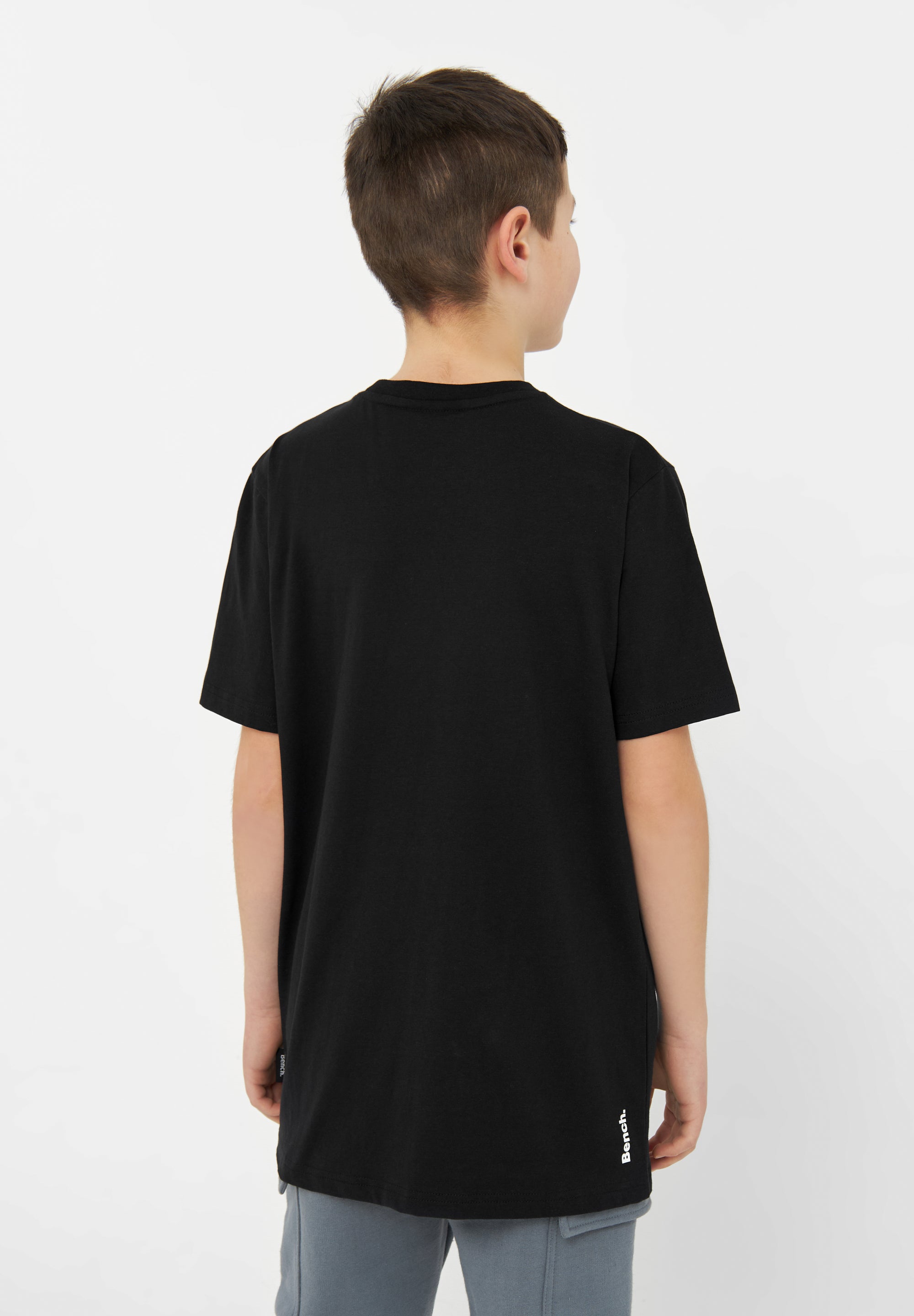 bench-leandro-b-jungen-t-shirt-schwarz-logo-regular-fit image 3