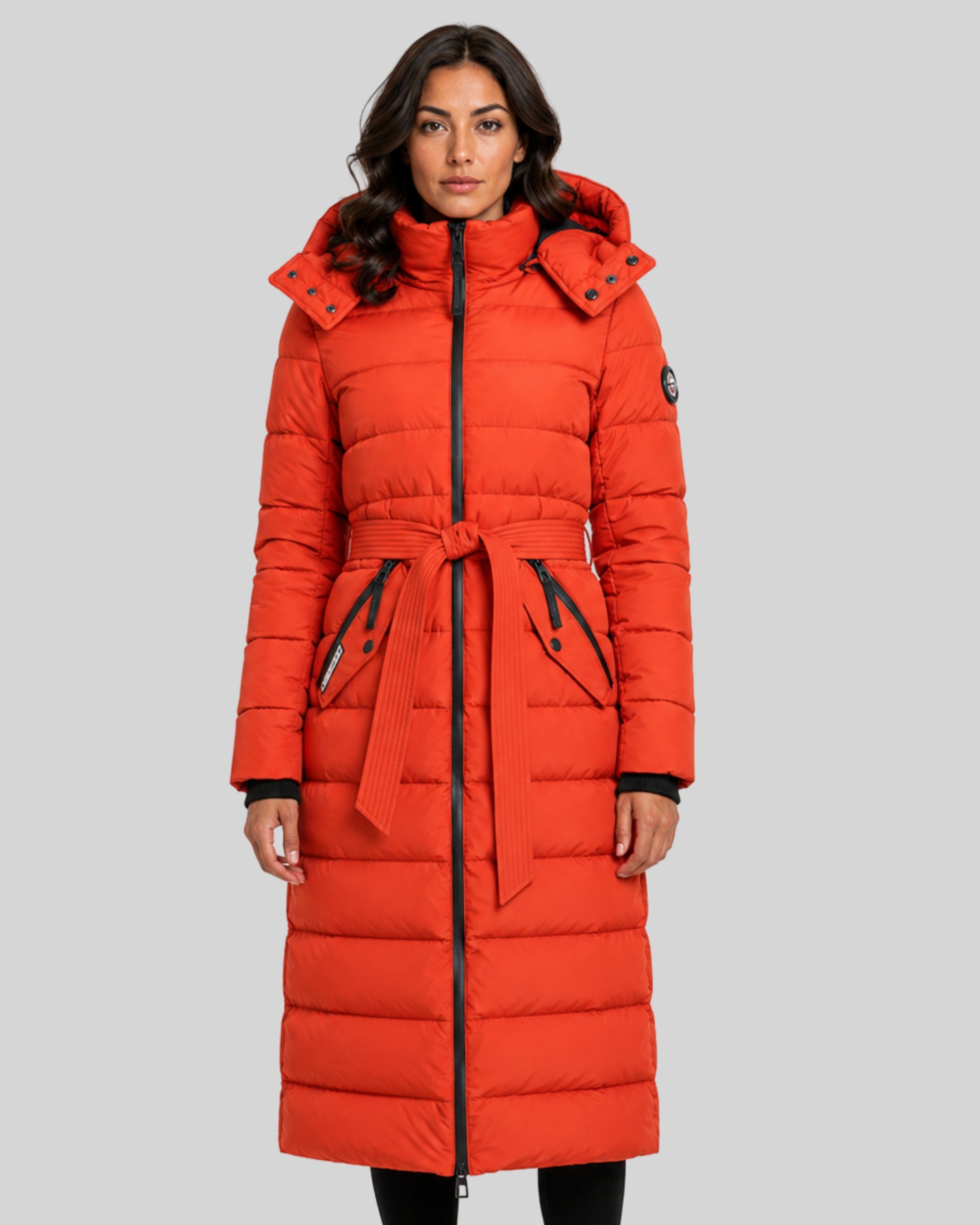 geographical-norway-cabima-damen-parka-khaki-lang-mit-g-rtel image 6