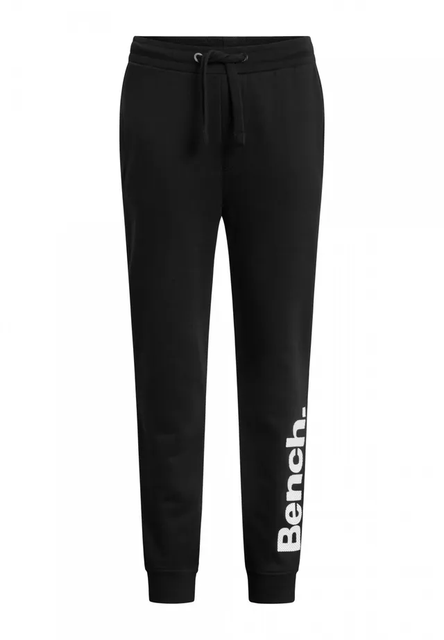 bench-stanley-jogginghose-herren-baumwolle-schmal-schwarz image 1