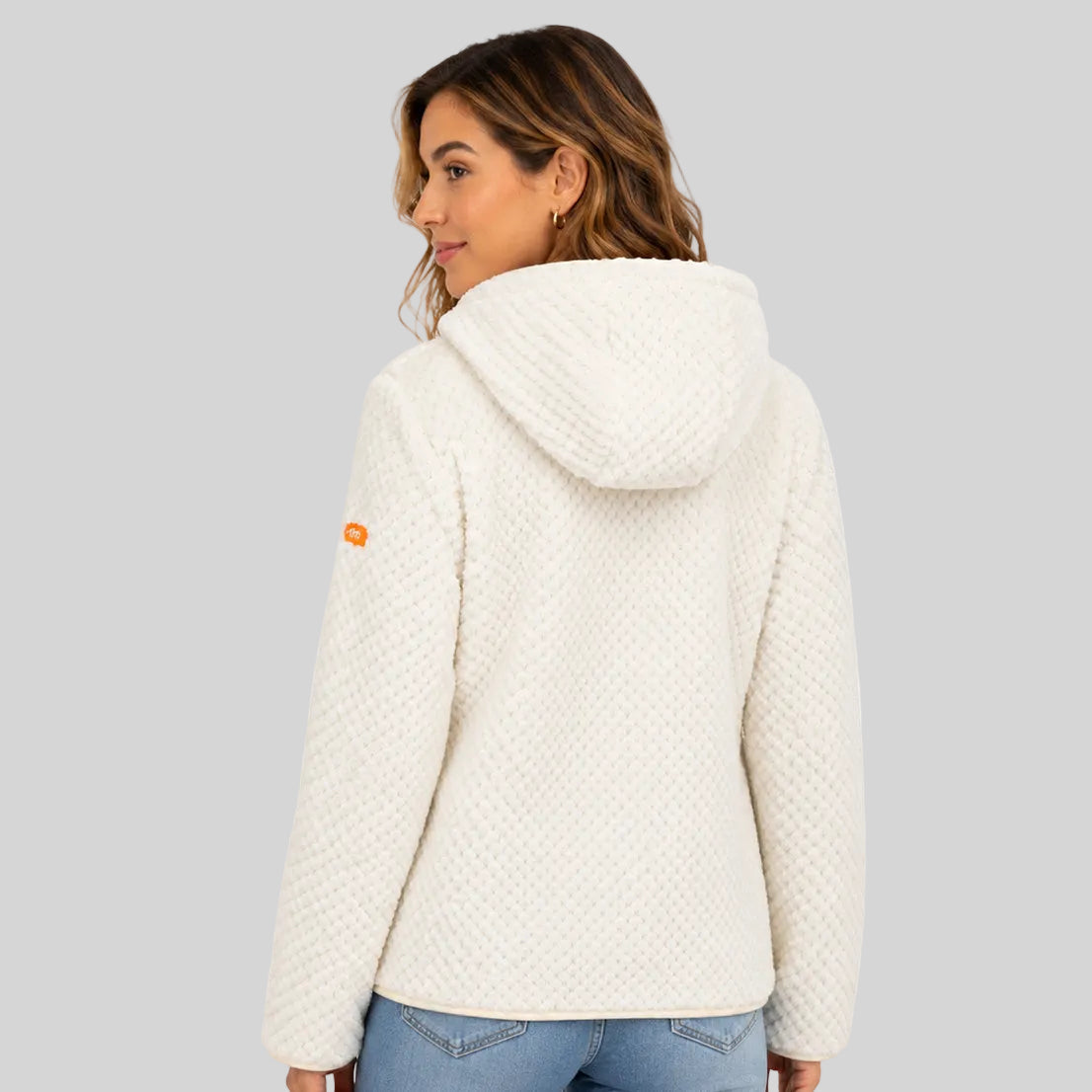 geographical-norway-torsade-fleecejacke-damen-creme image 2