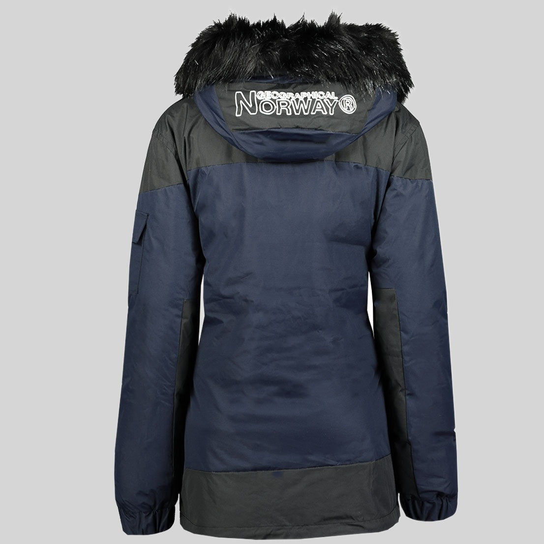 geographical-norway-bruna-bergangsjacke-damen-marine-m-kapuze image 7