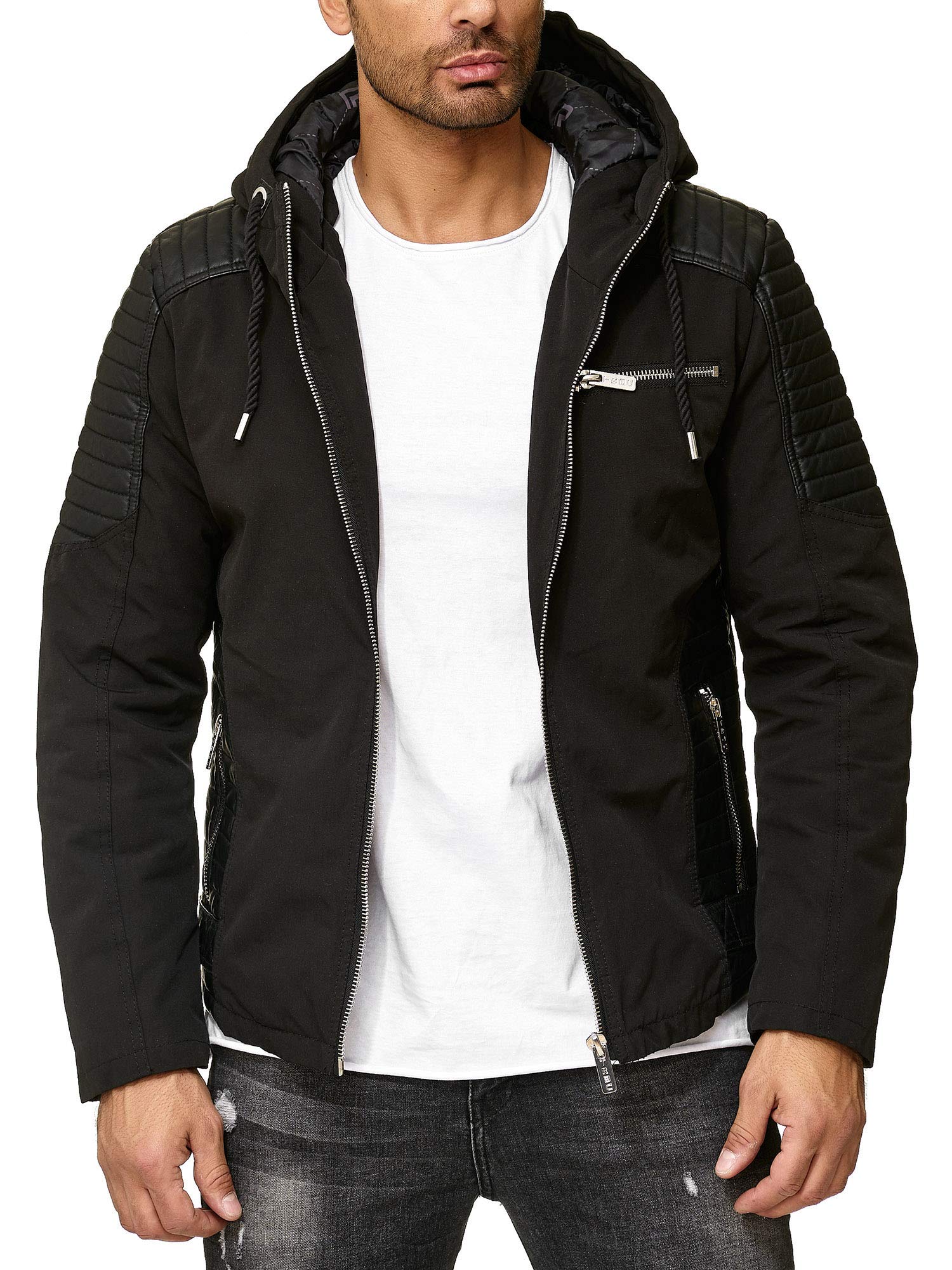 redbridge-oberbekleidung-biker-elements-bergangsjacke-schwarz image 4