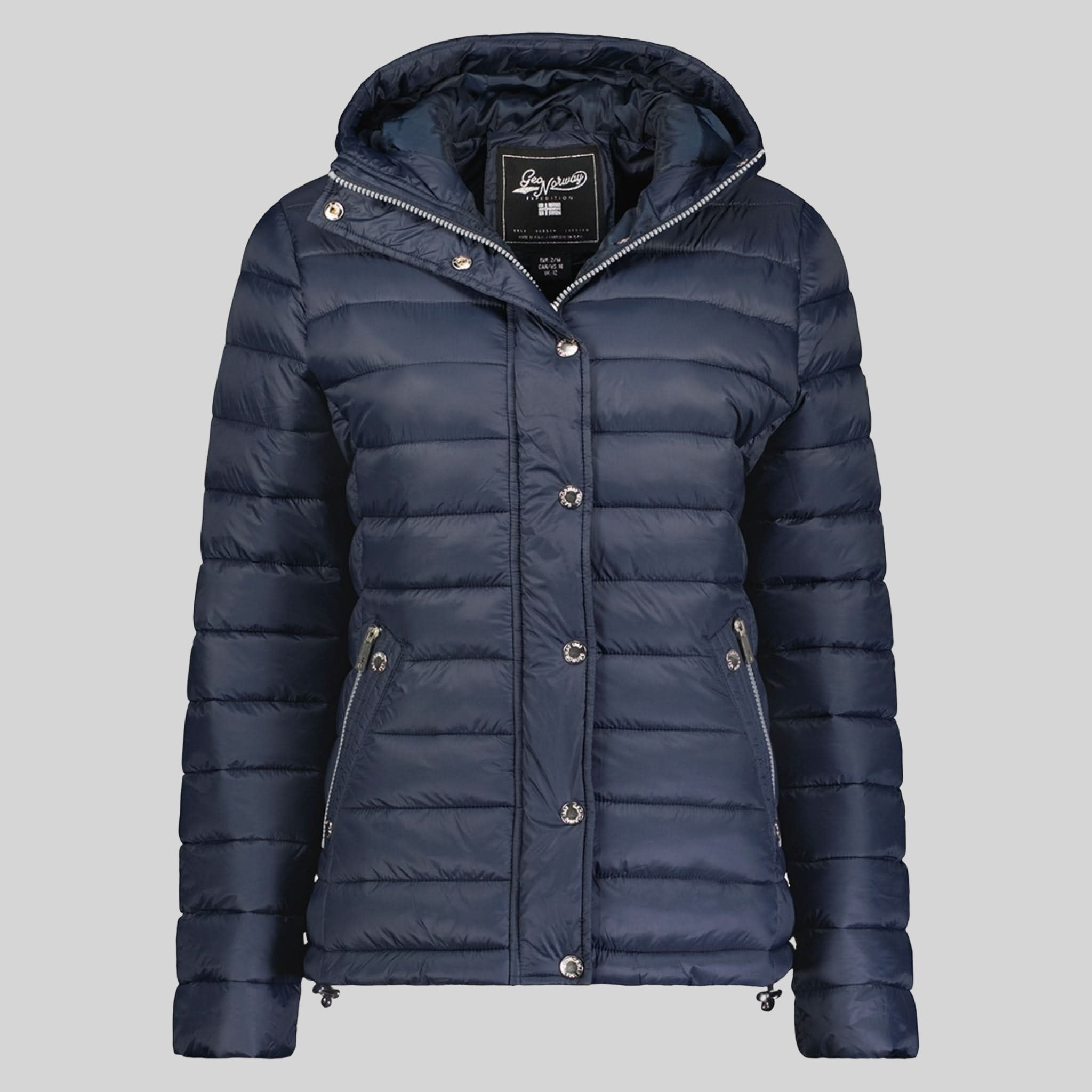 geographical-norway-bubulle-damen-steppjacke-marine-kapuze image 3
