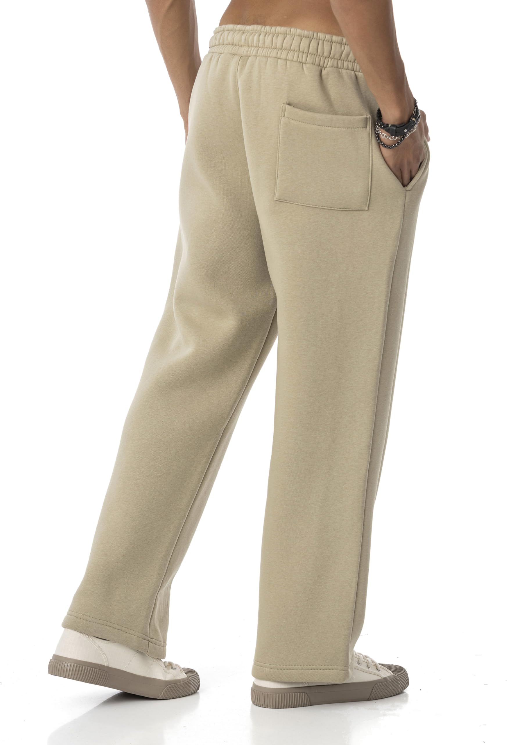 redbridge-sweat-set-polokragen-zweiteiler-oversized-beige image 6