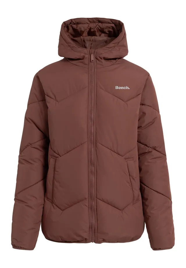 bench-kriya-damen-pufferjacke-rust-stepp-slim-fit image 1