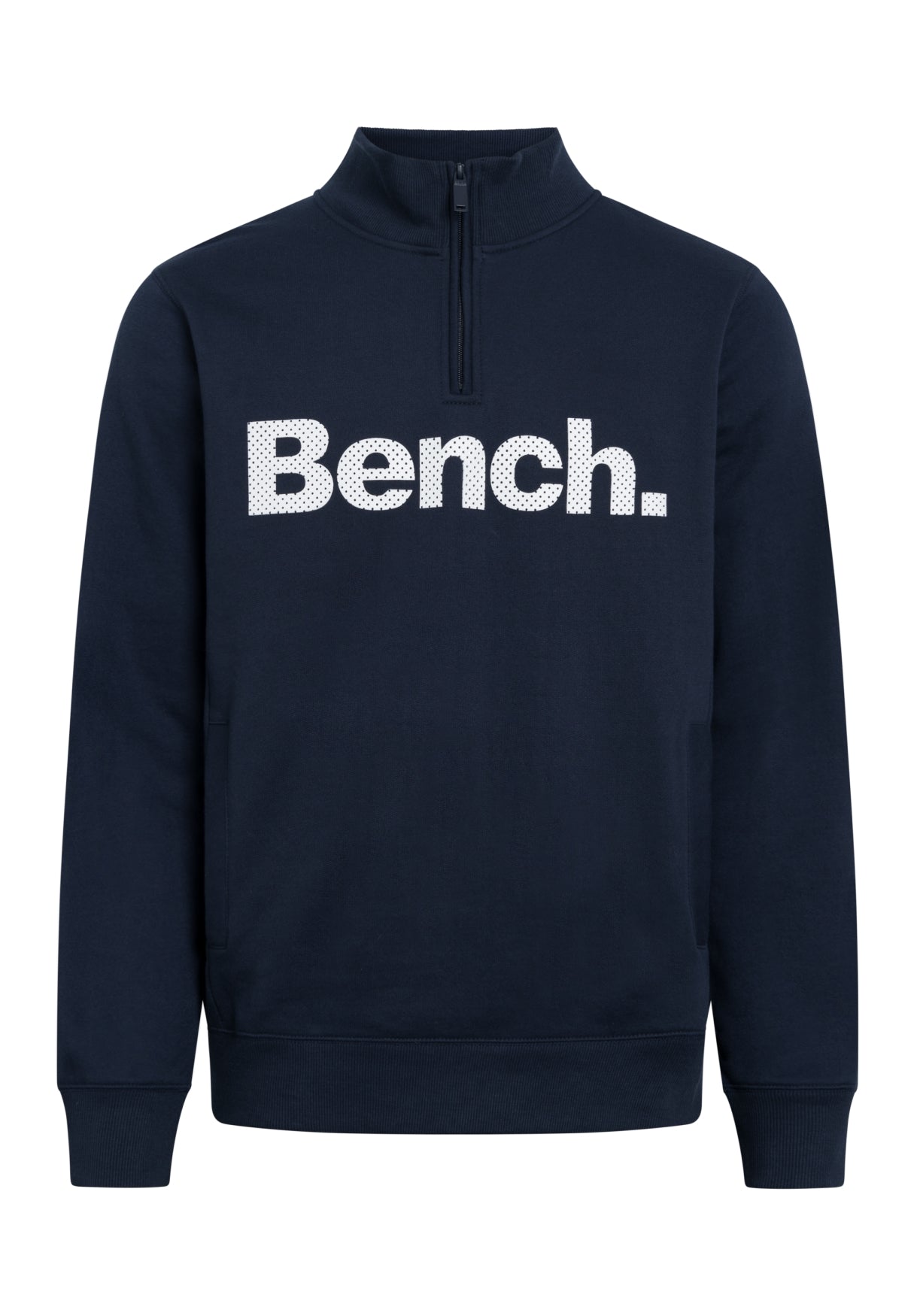 bench-plinth-sweatshirt-herren-ice-slim-fit-viertelzip image 6