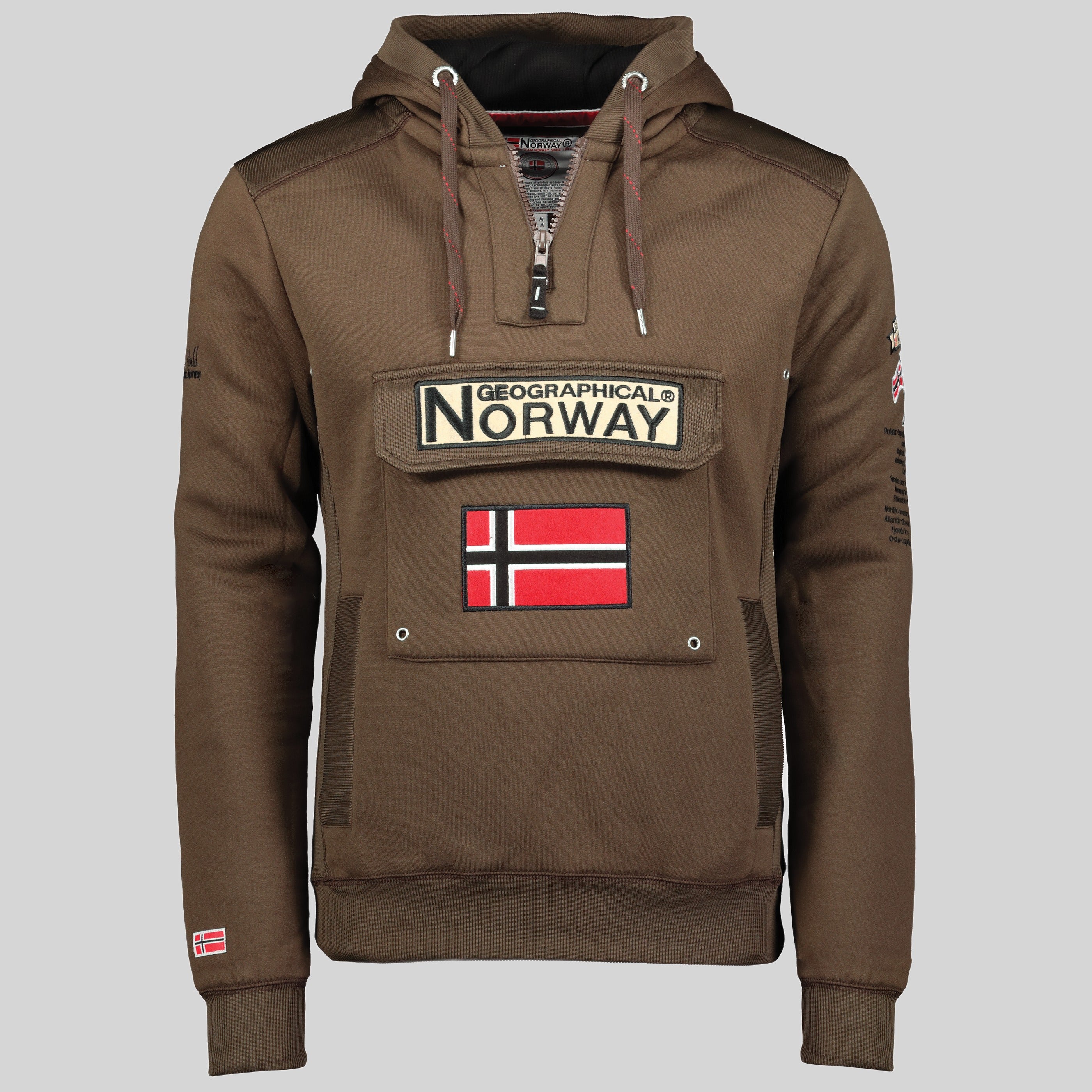 geographical-norway-gymclass-hoodie-herren-schwarz-baumix image 8