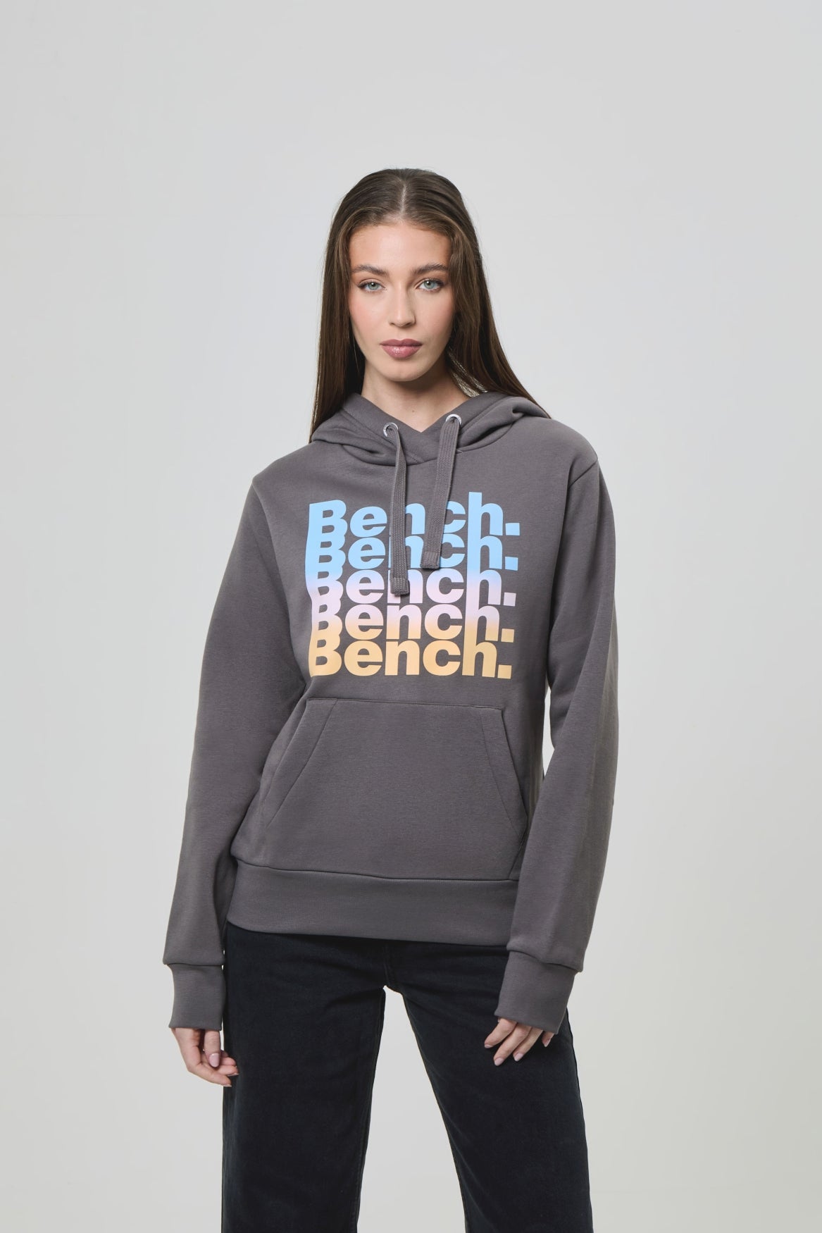 bench-auna-hoodie-damen-dusky-blue-baumwolle image 7