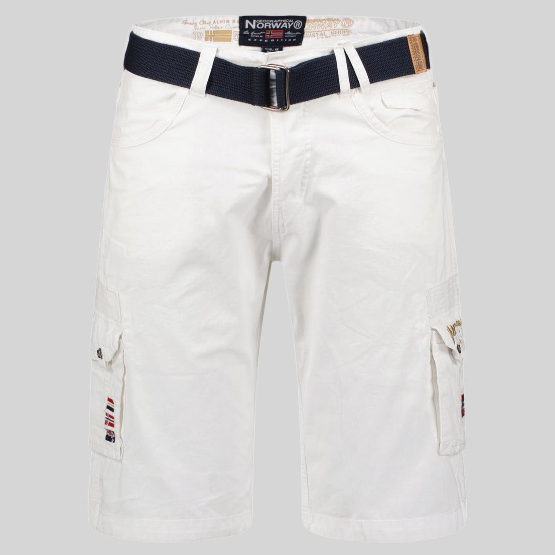 geographical-norway-panoplie-herren-bermuda-mit-stickerei-und-g-rtel image 1