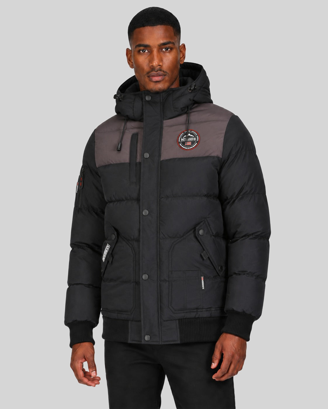 geographical-norway-volva-parka-herren-schwarz-wattiert image 5