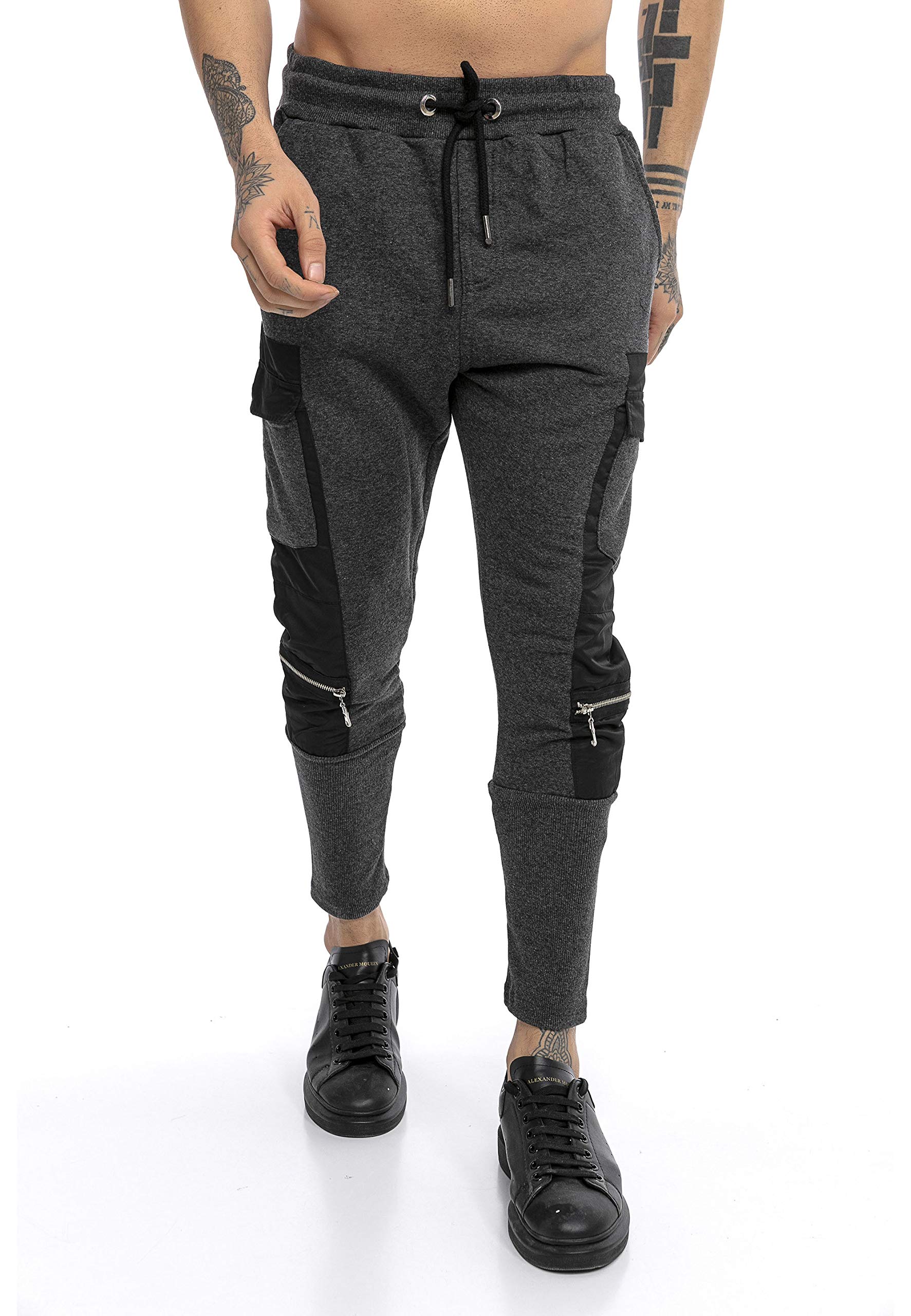redbridge-hosen-cargo-jogger-black-pocket-sweatpants image 2