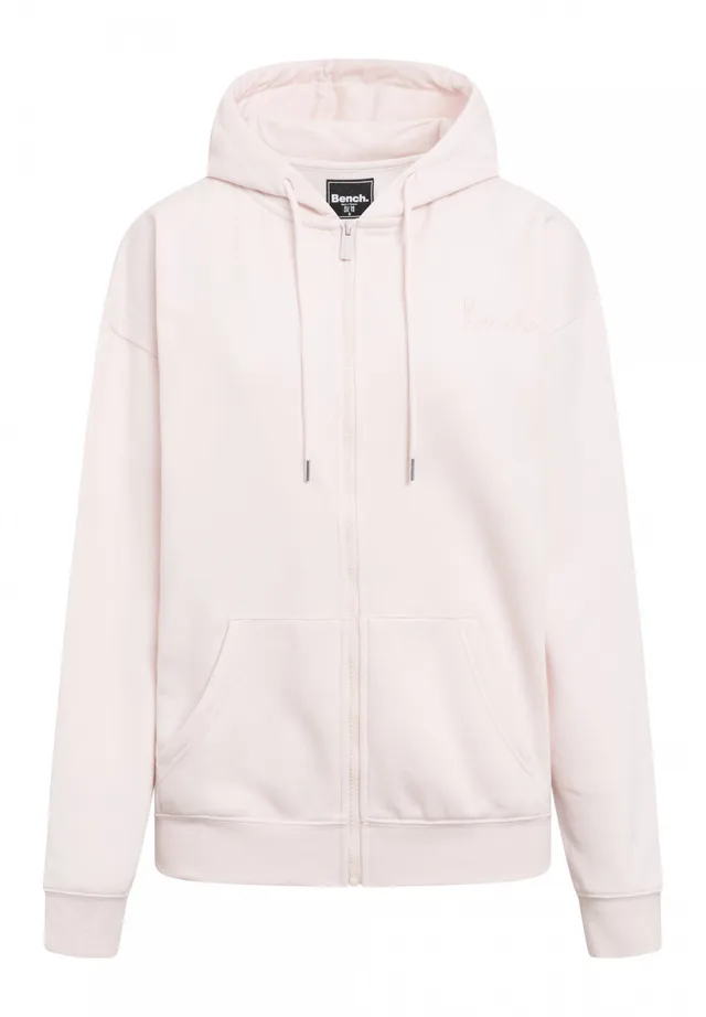 bench-naos-hoodie-damen-kapuzenjacke-rosa-reissverschluss image 1