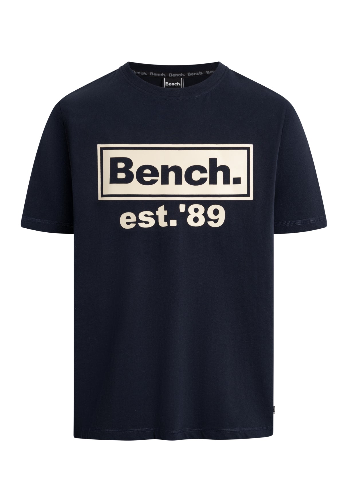 bench-caceres-t-shirt-herren-oatmeal-baumwolle-logoprint image 5