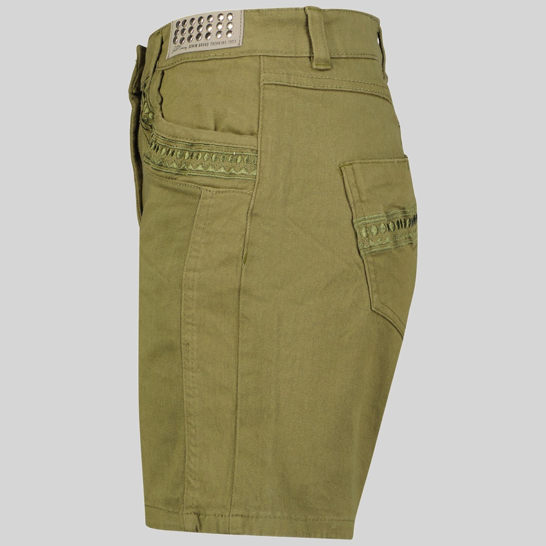 geographical-norway-primael-bermuda-shorts-damen-kaki-baumwolle image 6