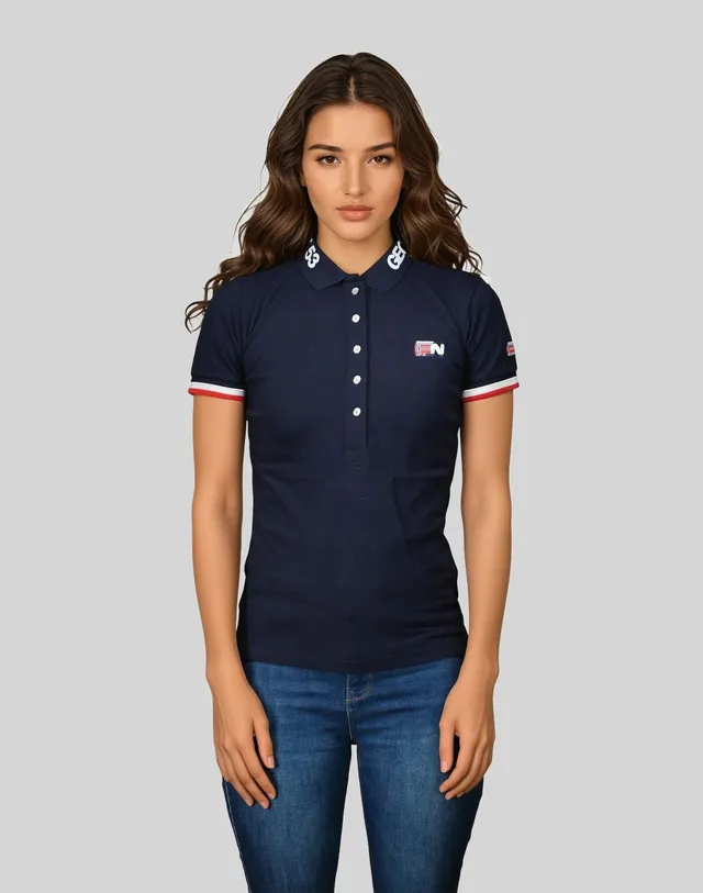geographical-norway-kanolet-damen-polo-kurzarm-stickerei image 1