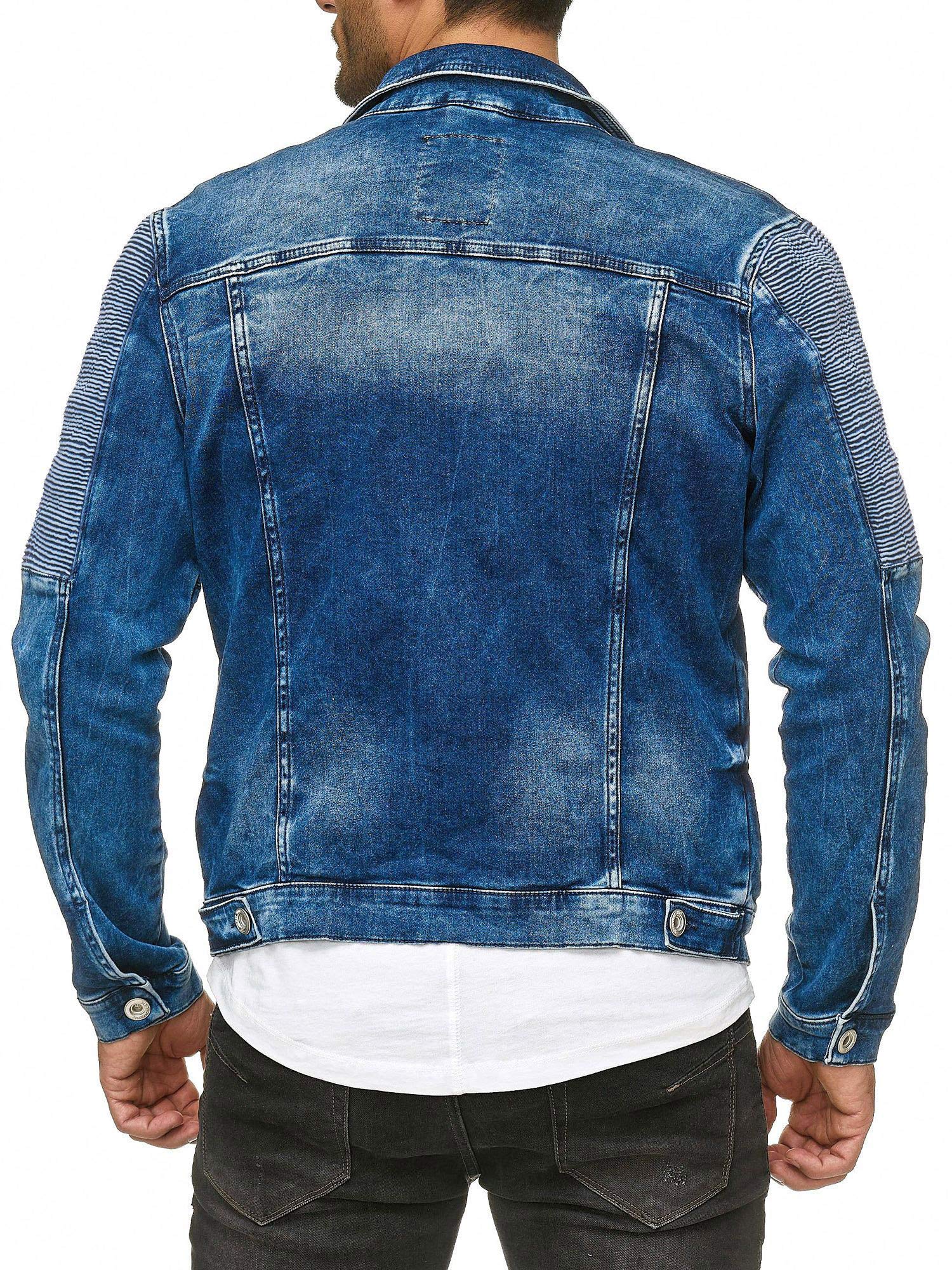 redbridge-m6058-jeansjacke-herren-blau-denim-biker-style image 7