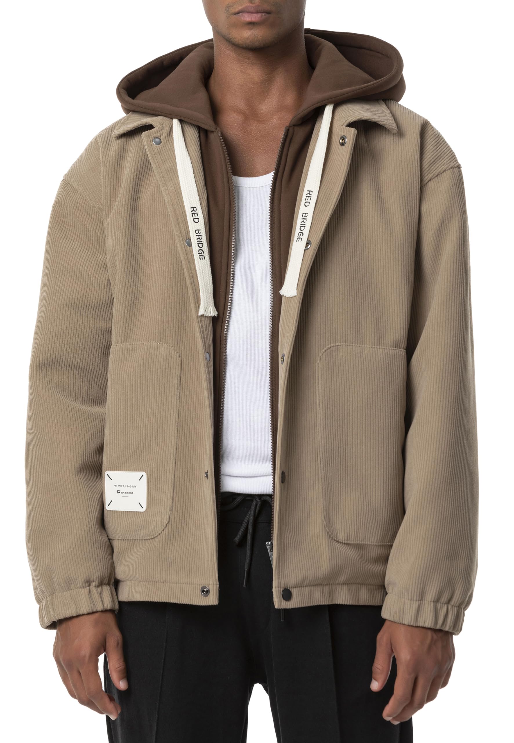 redbridge-oberbekleidung-herren-cord-jacke-m6152-camel-l image 1