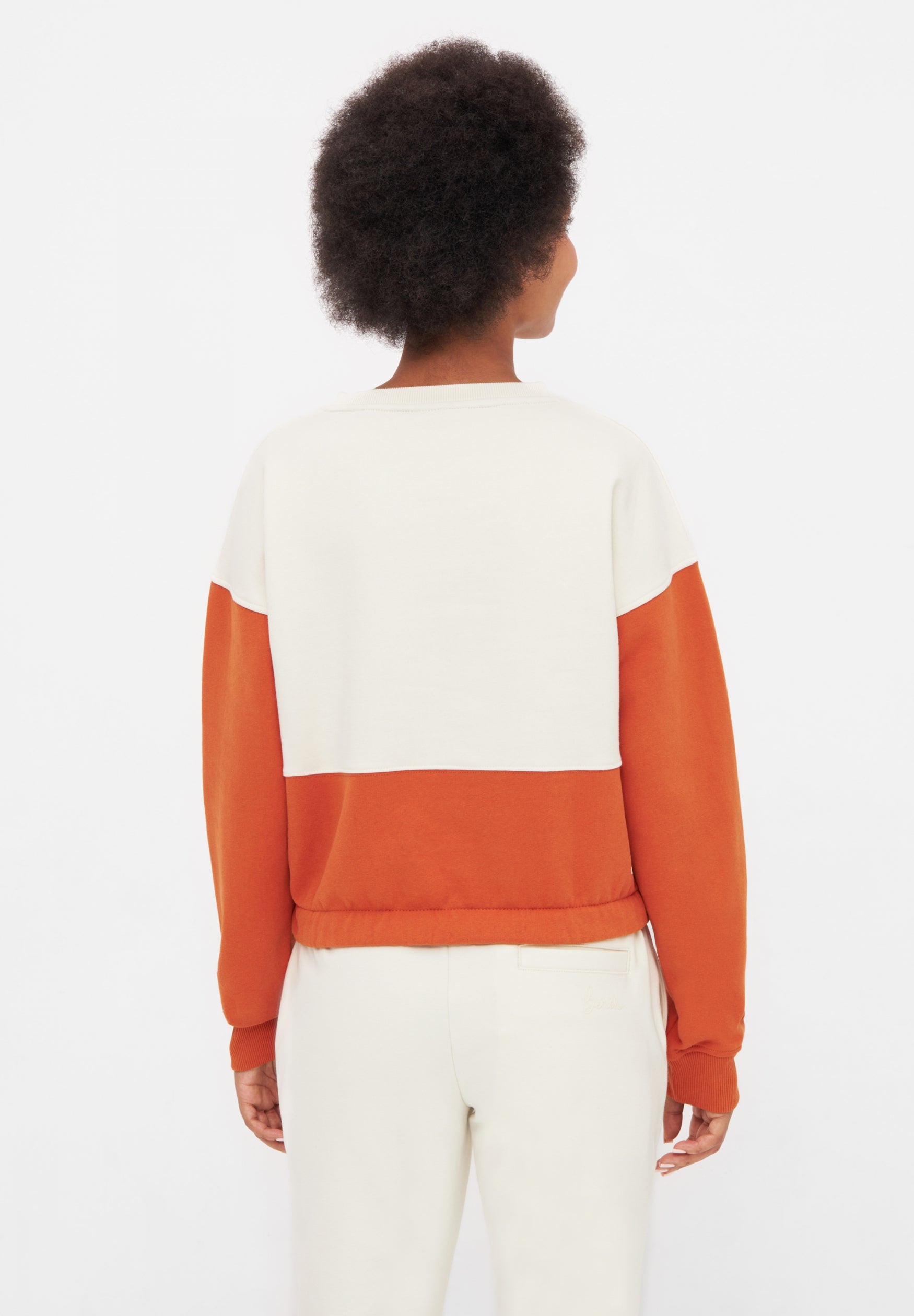 bench-porvoo-sweatshirt-damen-rust-cropped image 3