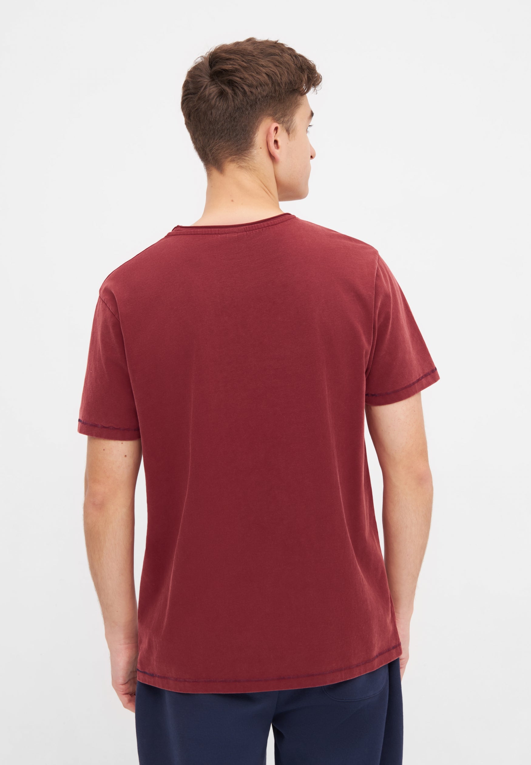bench-falun-t-shirt-herren-grey-mele-baumwolle image 7