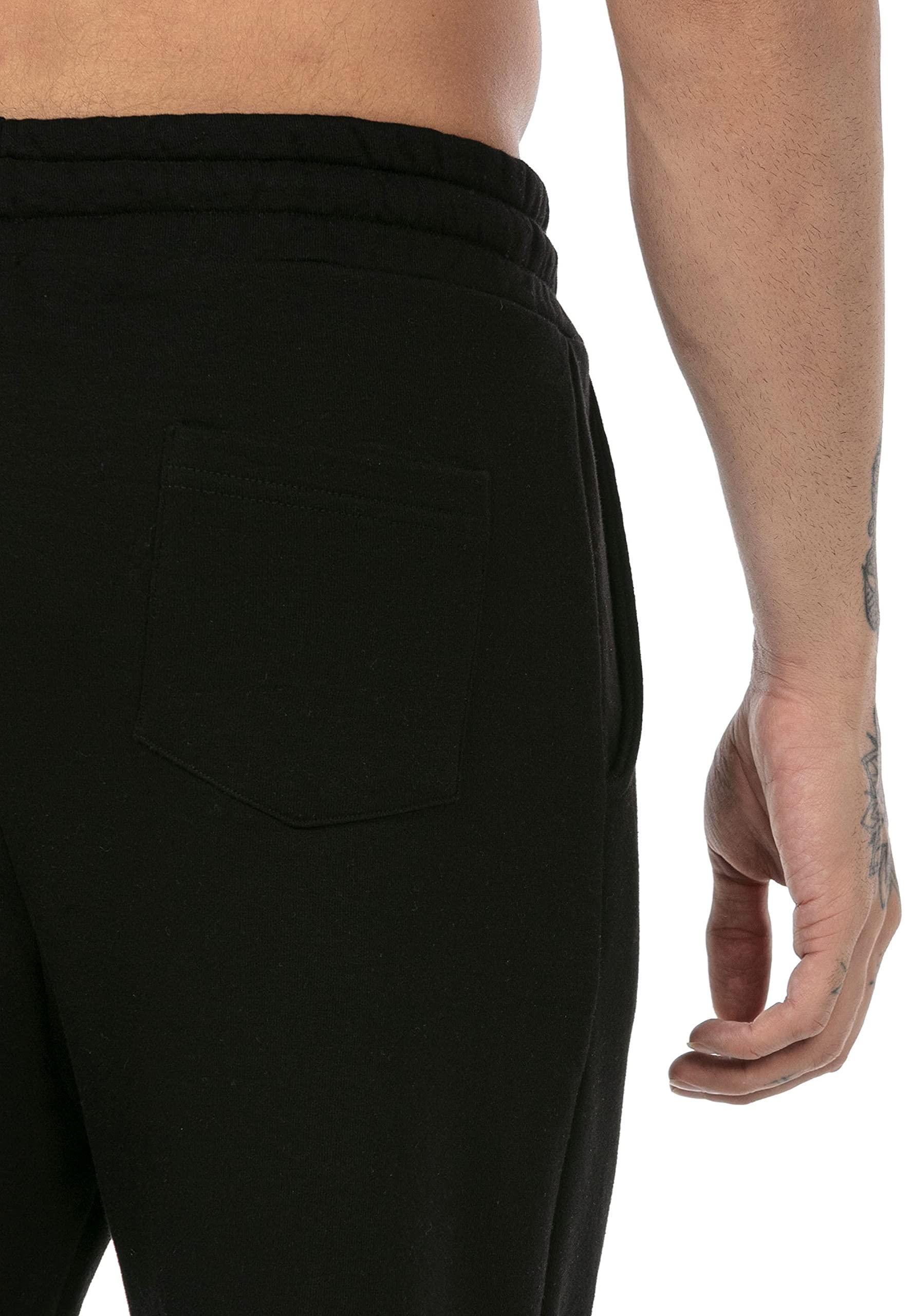 redbridge-sweatshorts-herren-schwarz-baumwolle-l image 6