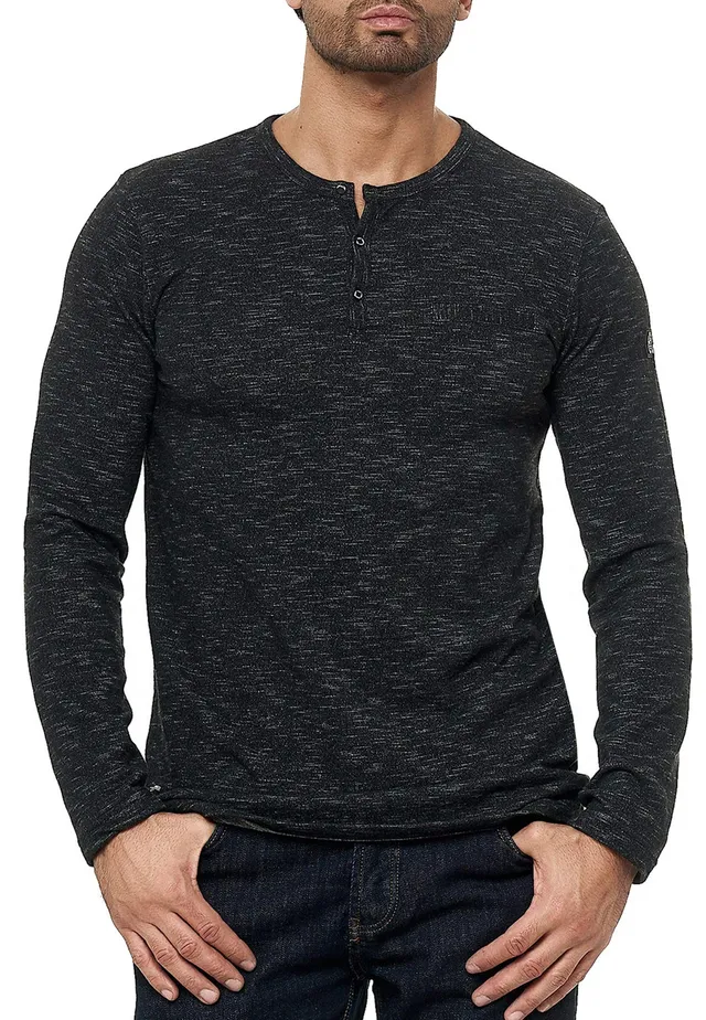 redbridge-longsleeves-sweatshirt-melange-gr-l-brusttasche image 1