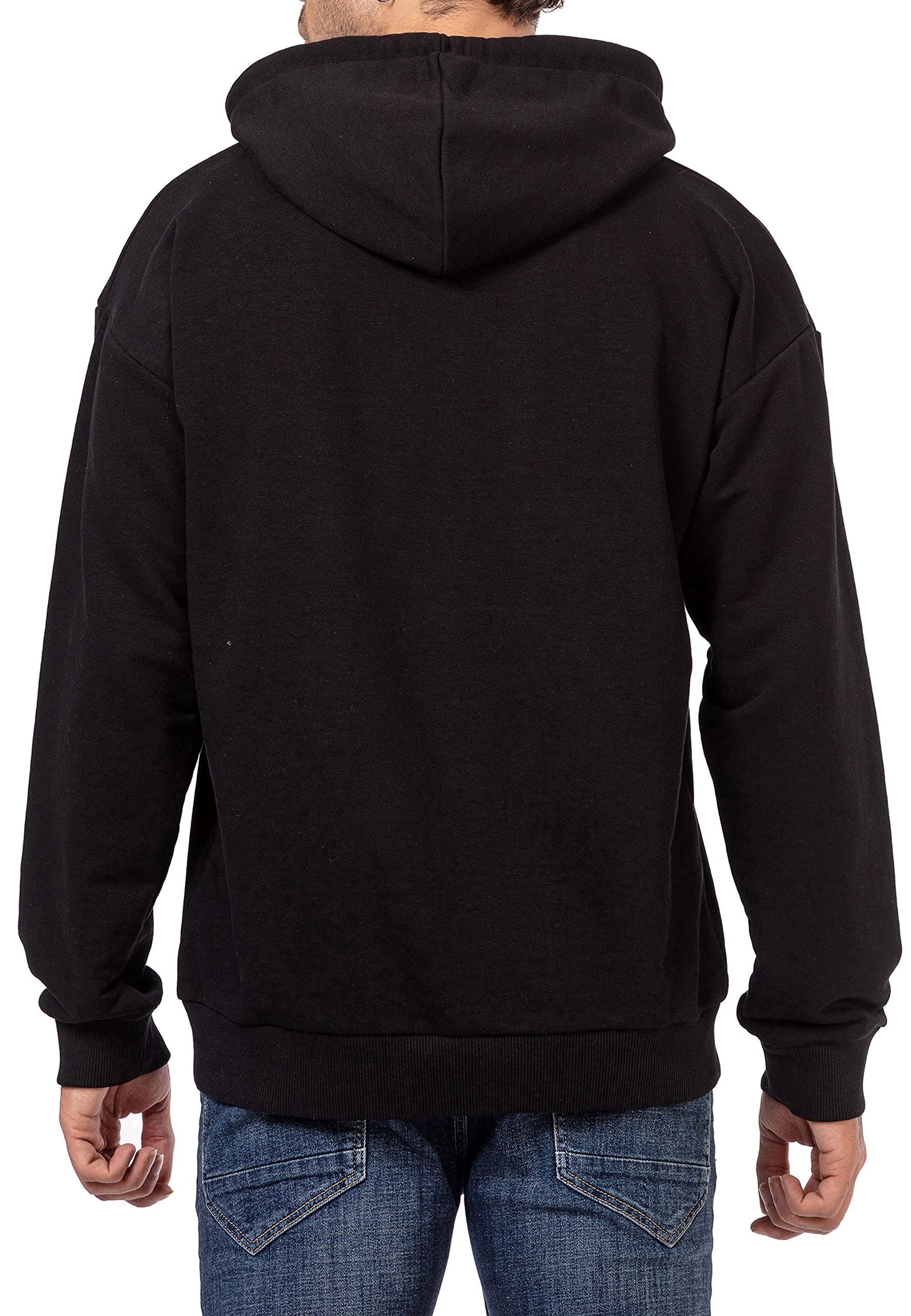 redbridge-hoodie-herren-kapuzenpullover-basic-schwarz-l image 4