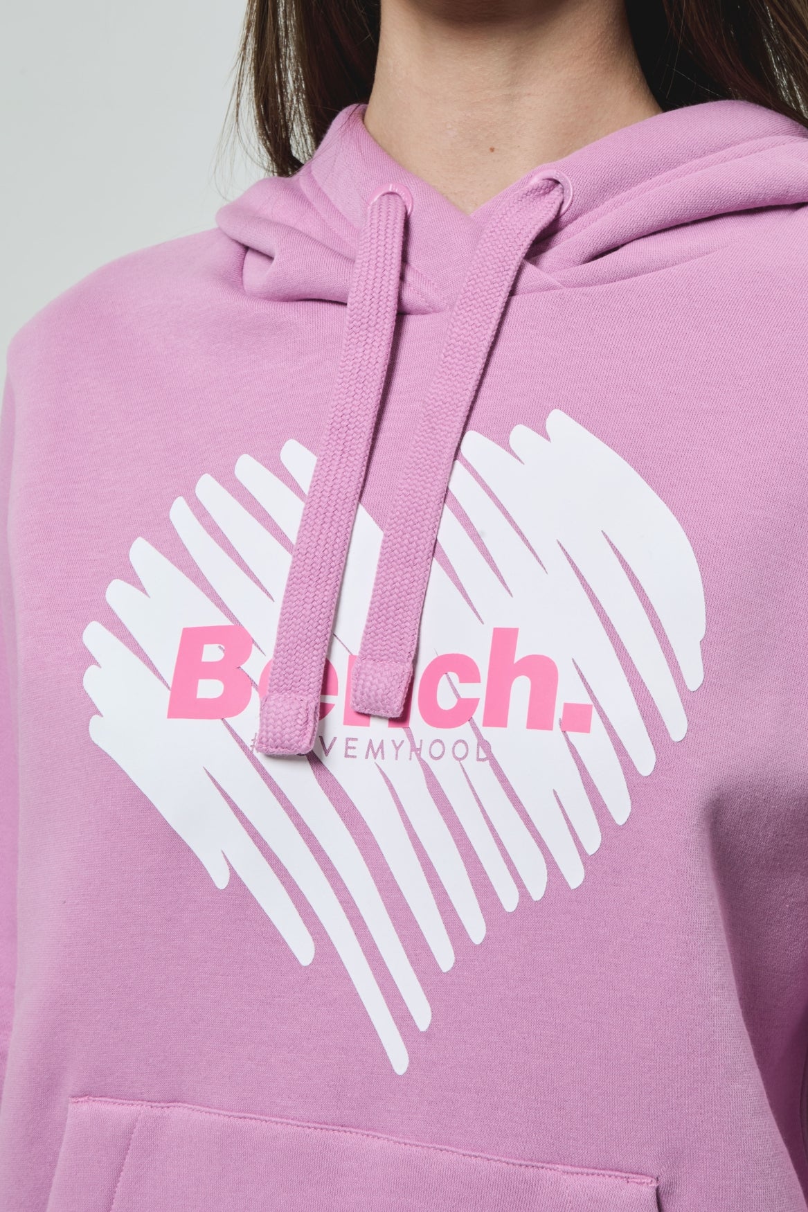 bench-lally-sweatshirt-damen-violett-mit-kapuze image 4