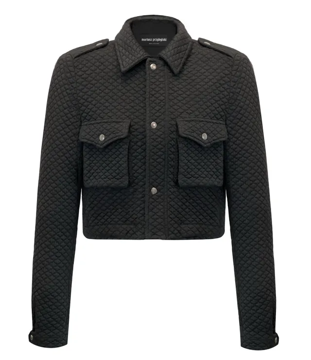 mariusz-przybylski-kurtka-kurze-jacke-schwarz-cropped image 1