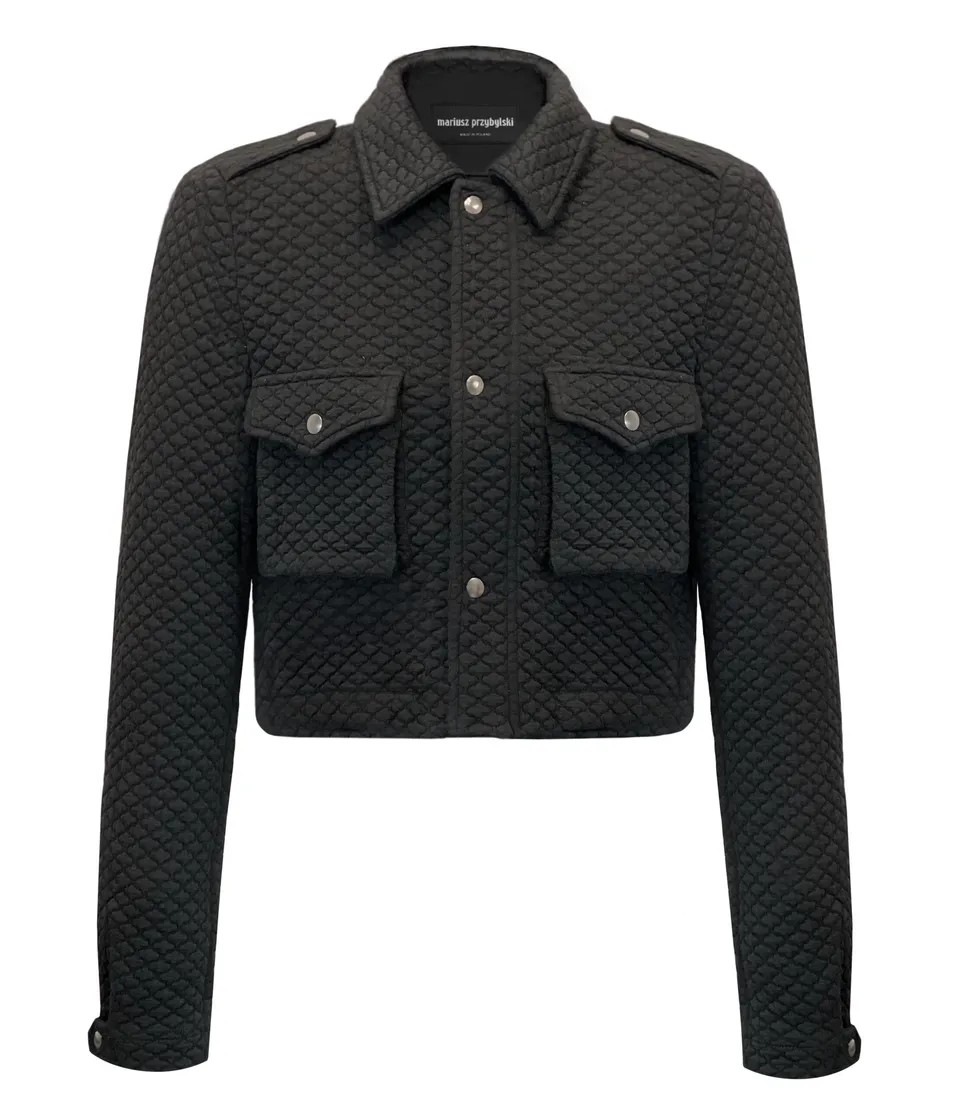 mariusz-przybylski-kurtka-kurze-jacke-schwarz-cropped image 1