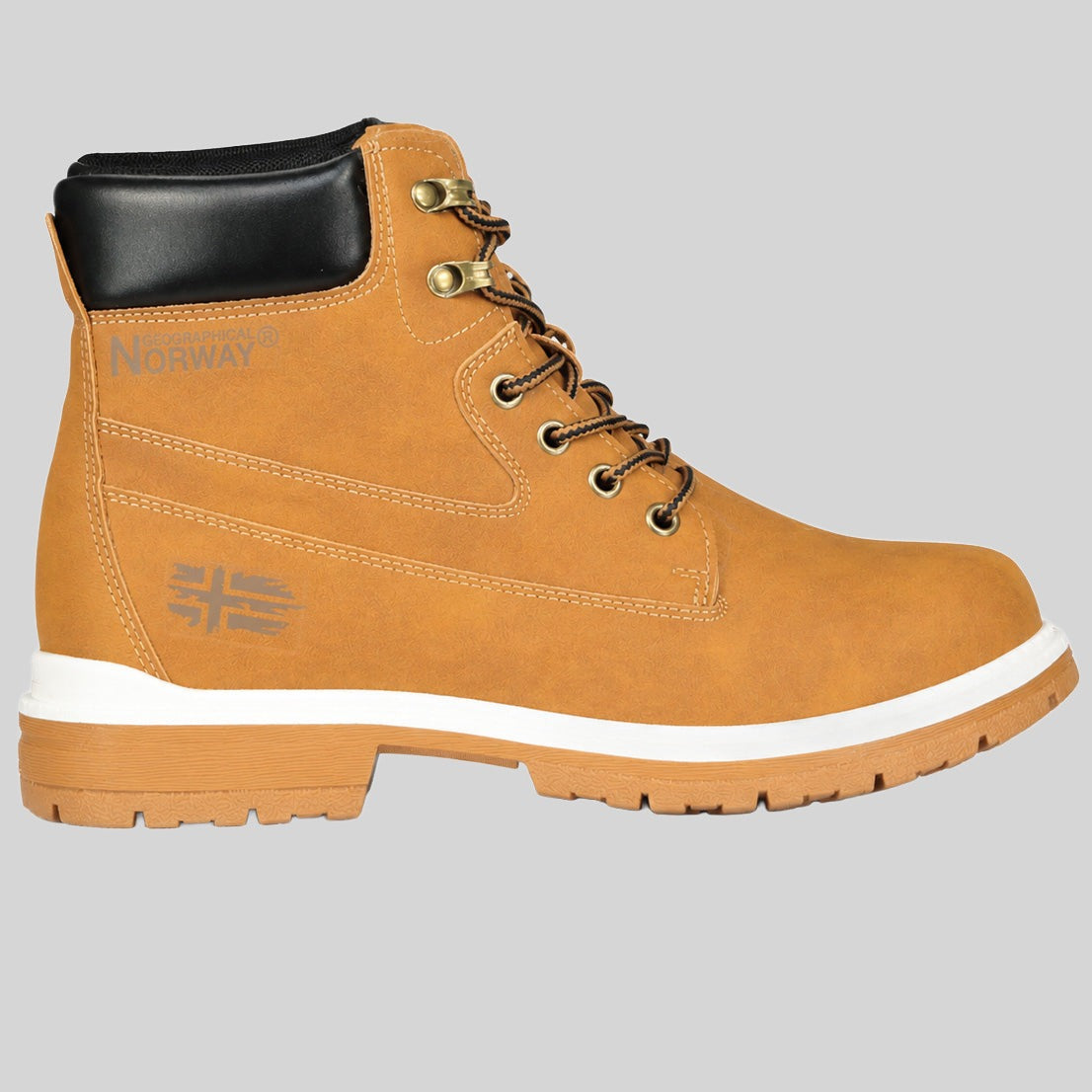 geographical-norway-orafa-schn-rstiefel-damen-camel-hoch image 4