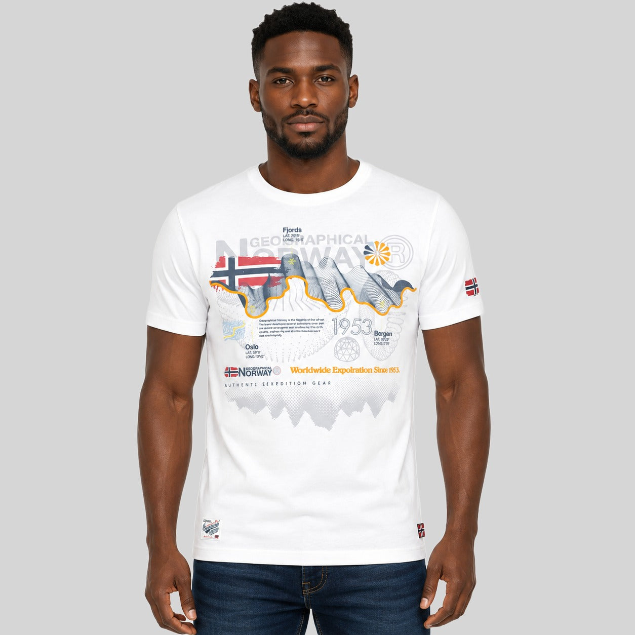 geographical-norway-j-vibe-t-shirt-schwarz-baumwolle-print image 1