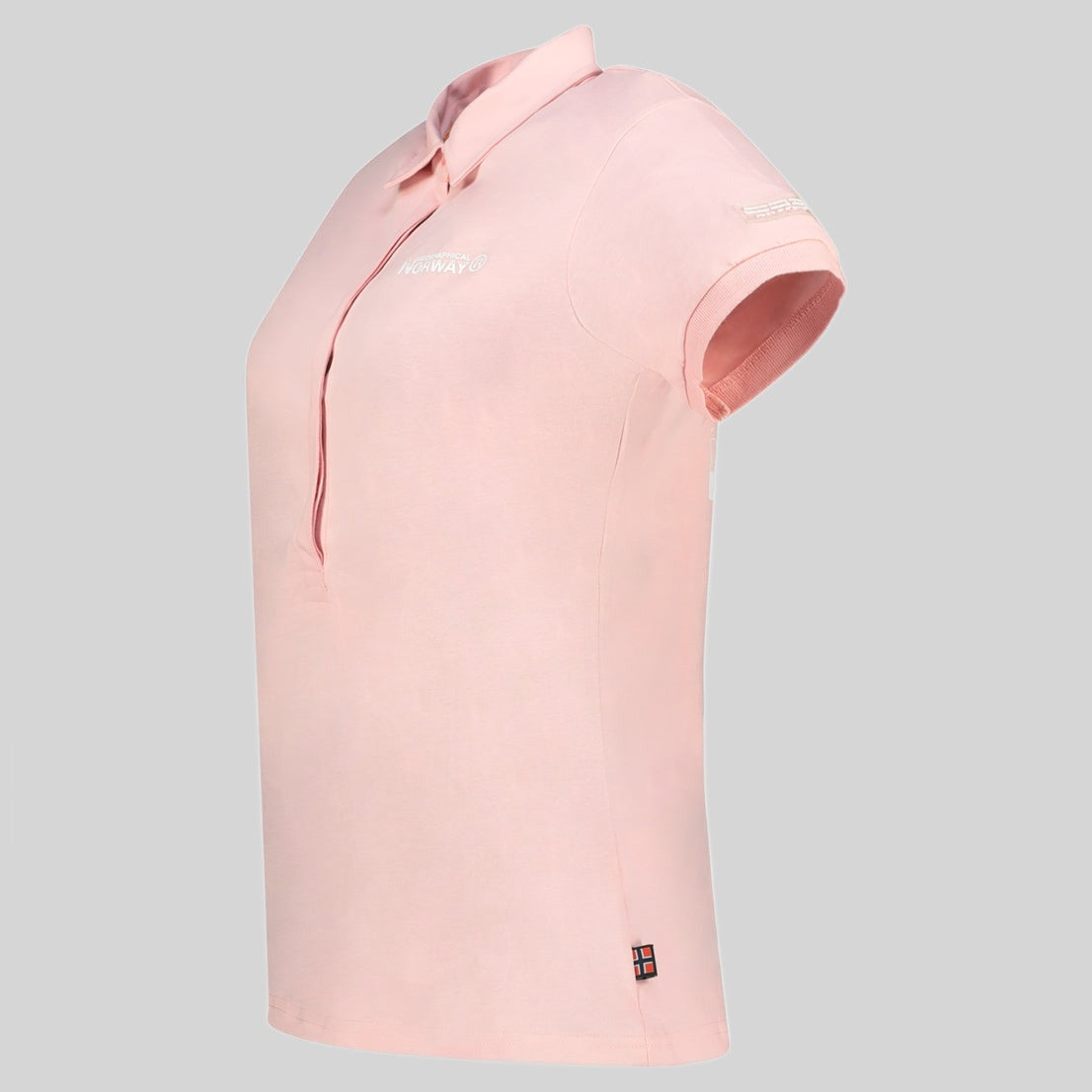 geographical-norway-kumping-damen-polo-rosa-baumwolle image 3