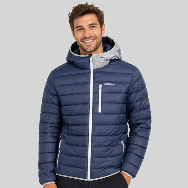 geographical-norway-domy-herren-steppjacke-schwarz-leicht image 1