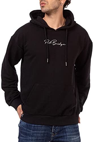 redbridge-hoodie-herren-kapuzenpullover-basic-schwarz-l image 7