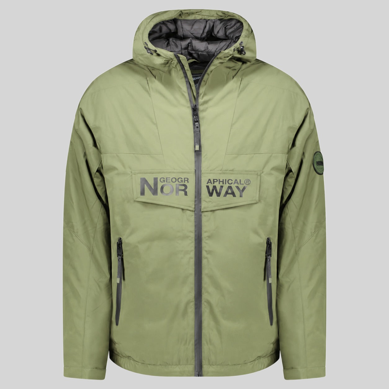 geographical-norway-buldozer-herren-parka-kaki-kapuze image 3