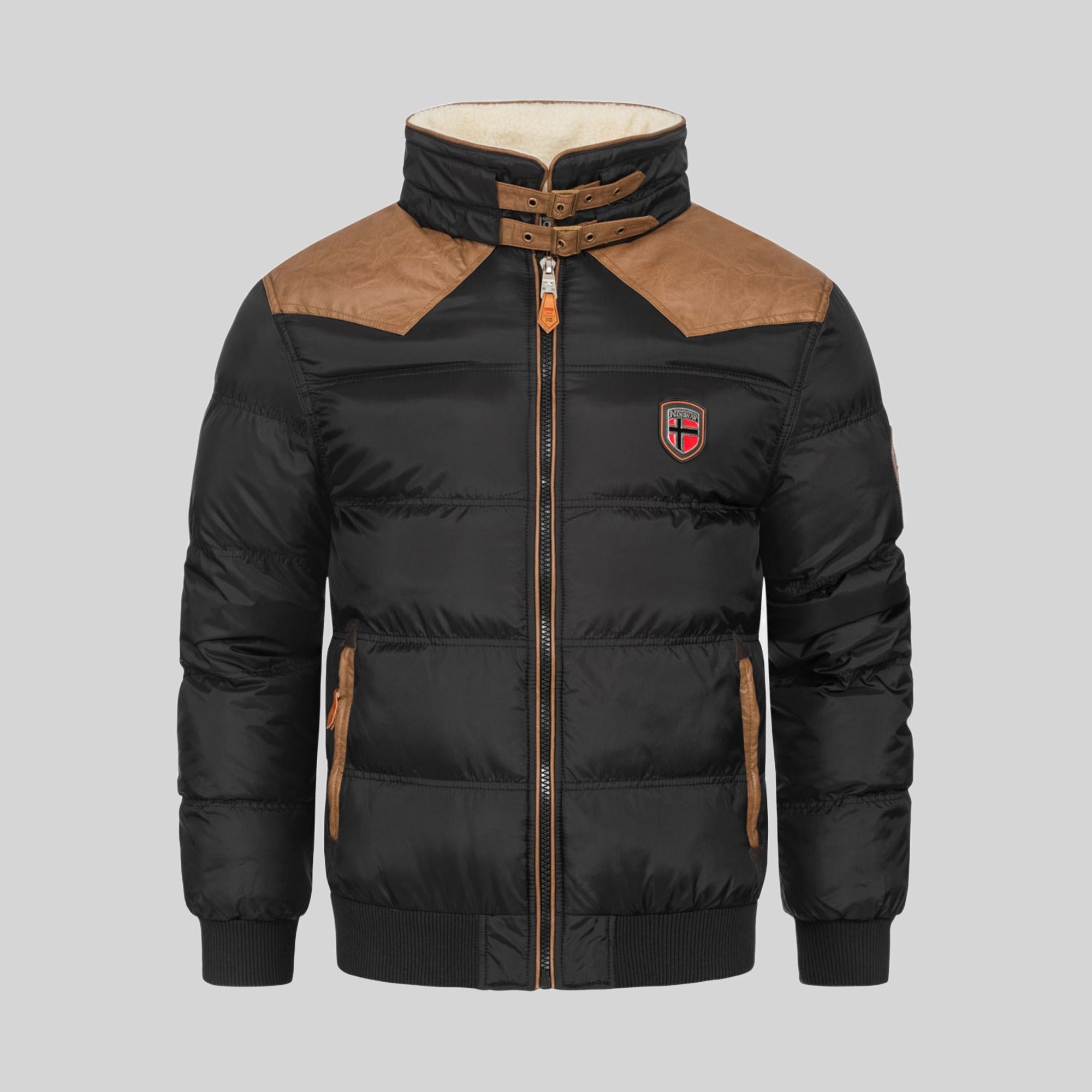 geographical-norway-abramovitch-steppjacke-herren-schwarz image 5