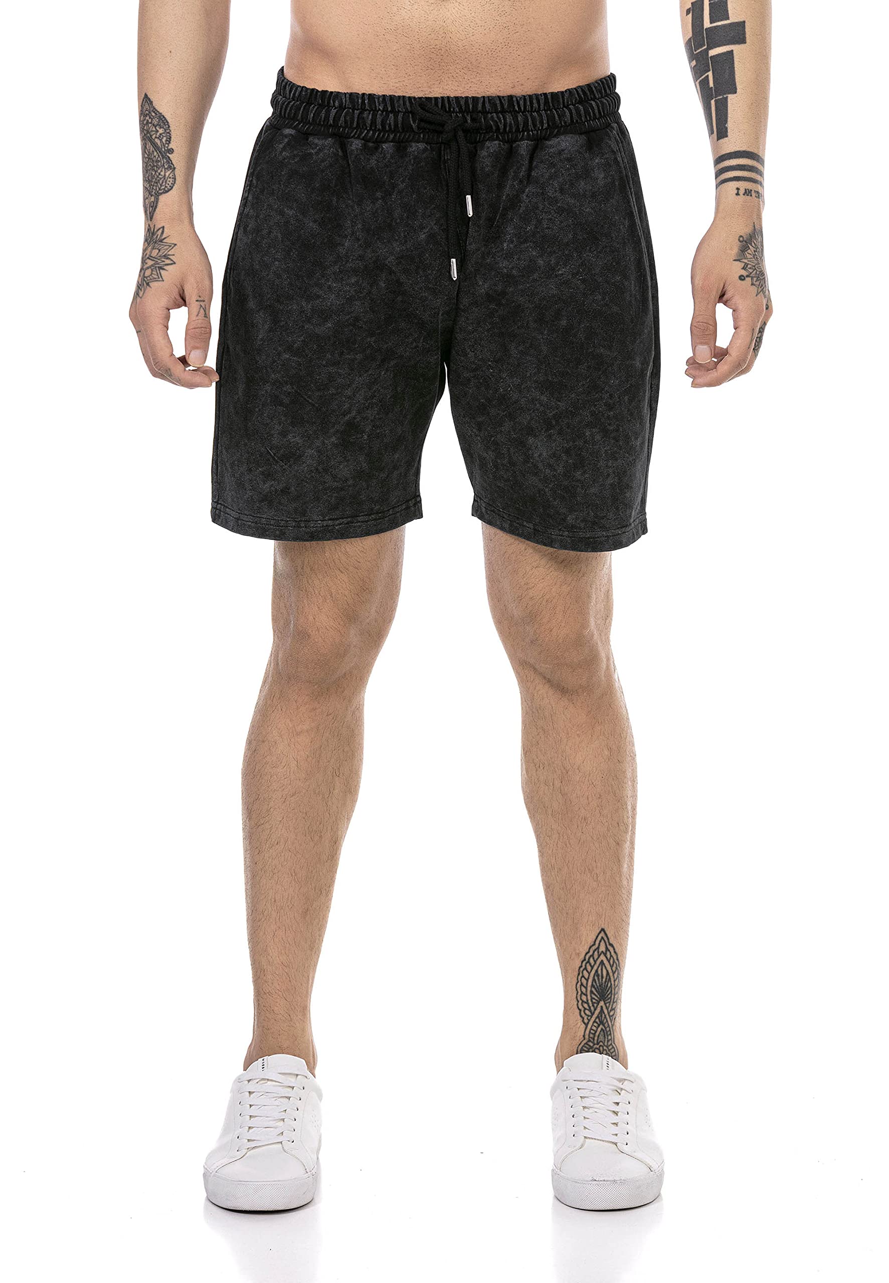 redbridge-shorts-sweatshorts-blau-l-sportshorts-baumwolle image 2