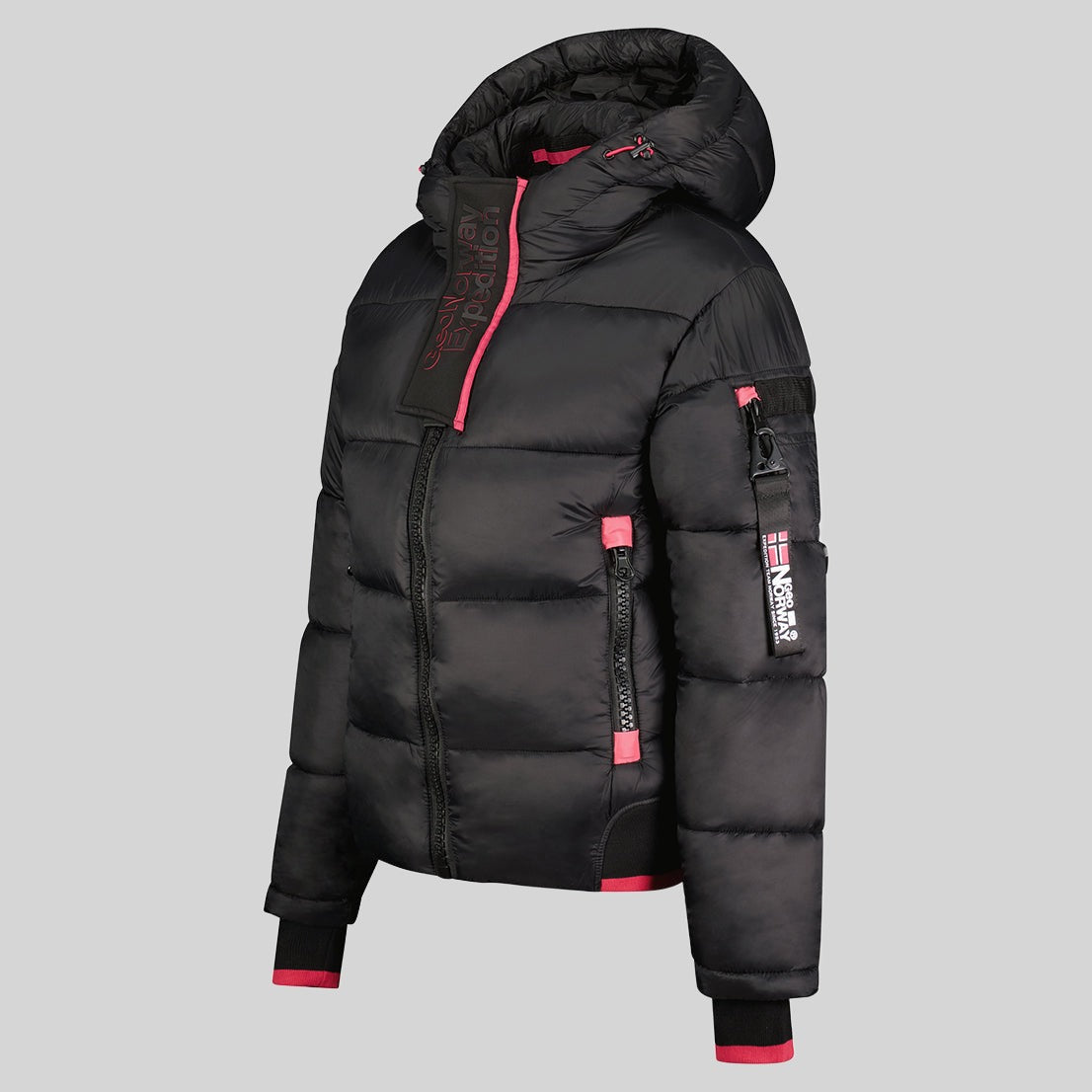 geographical-norway-calix-blouson-marine-rose-steppjacke-kapuze image 8