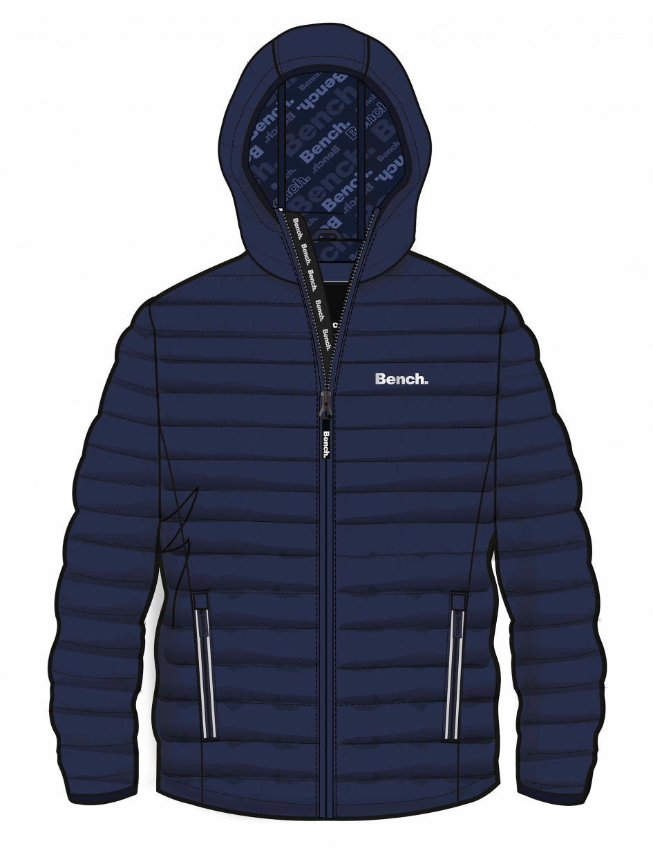 bench-soller-pufferjacke-jungen-schwarz-mit-kapuze image 5