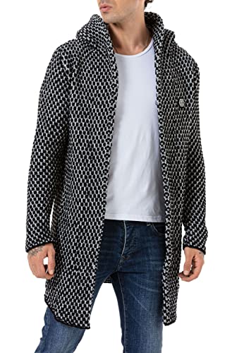 redbridge-cardigan-herren-mantel-lange-strickjacke-gr-e-l image 8