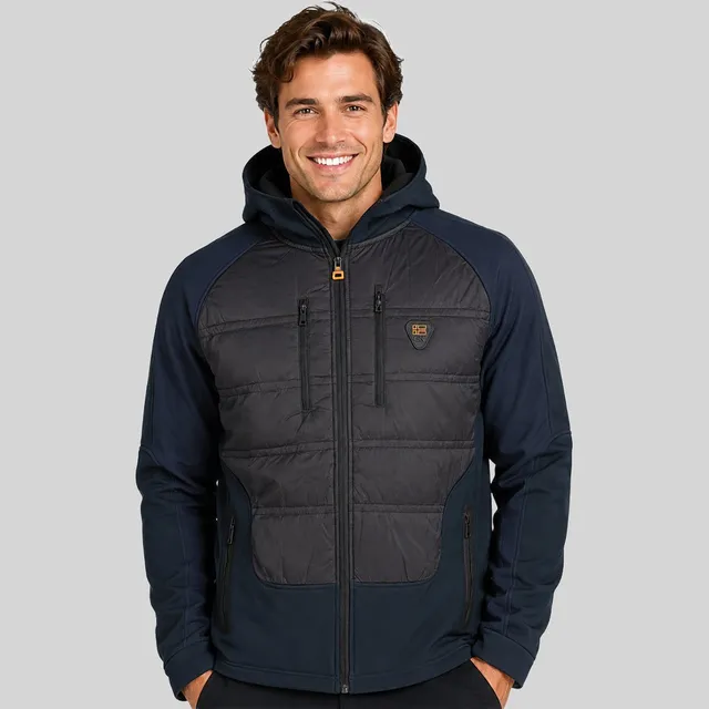 geographical-norway-dariko-herren-steppjacke-schwarz-kapuze image 1