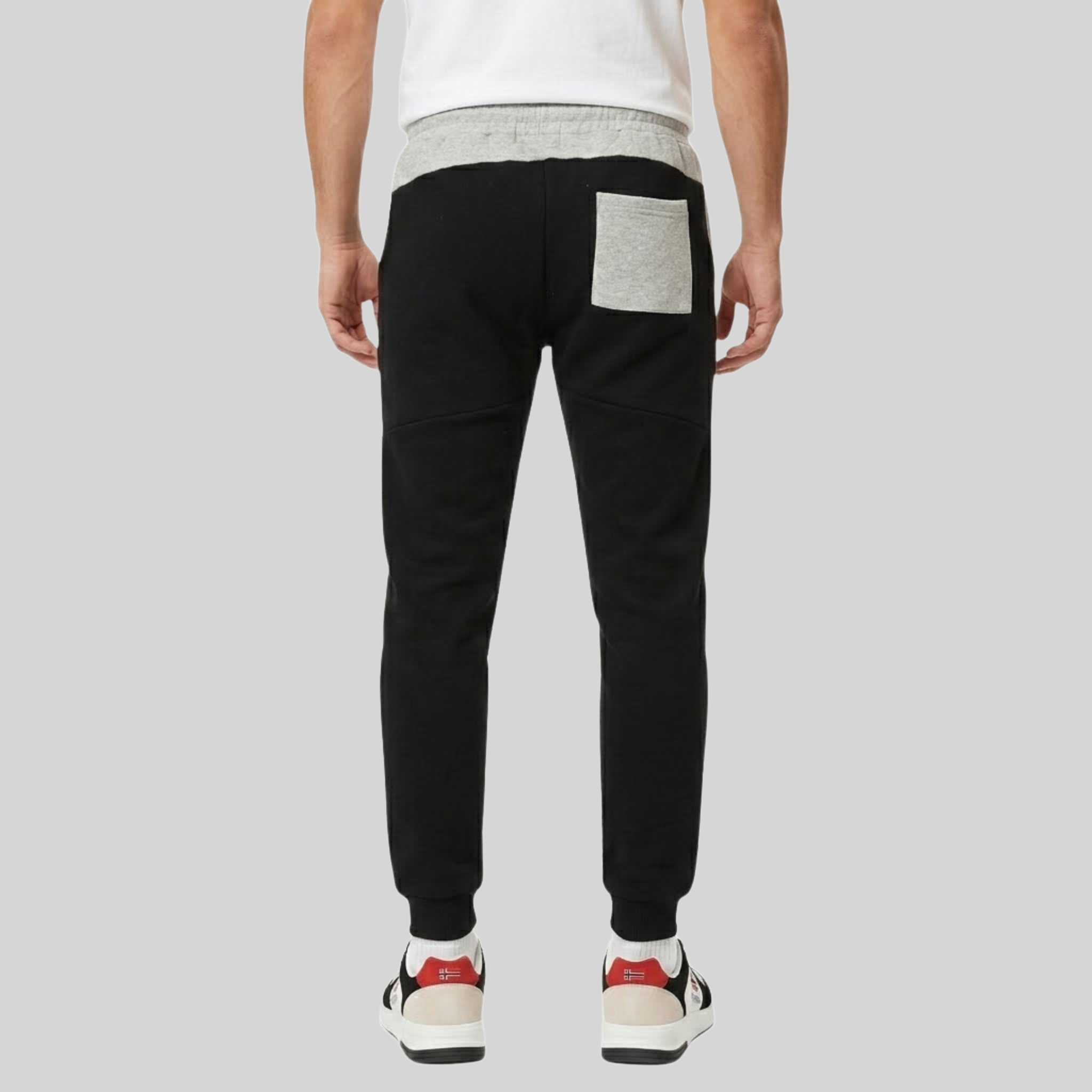 geographical-norway-moriarty-jogginghose-herren-schwarz-bicolor image 2