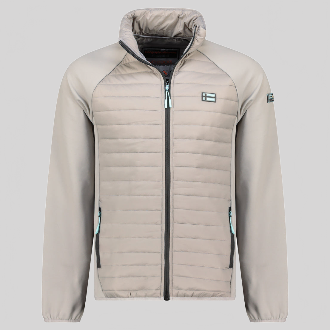 geographical-norway-touro-fleecejacke-herren-hellgrau-warm image 3
