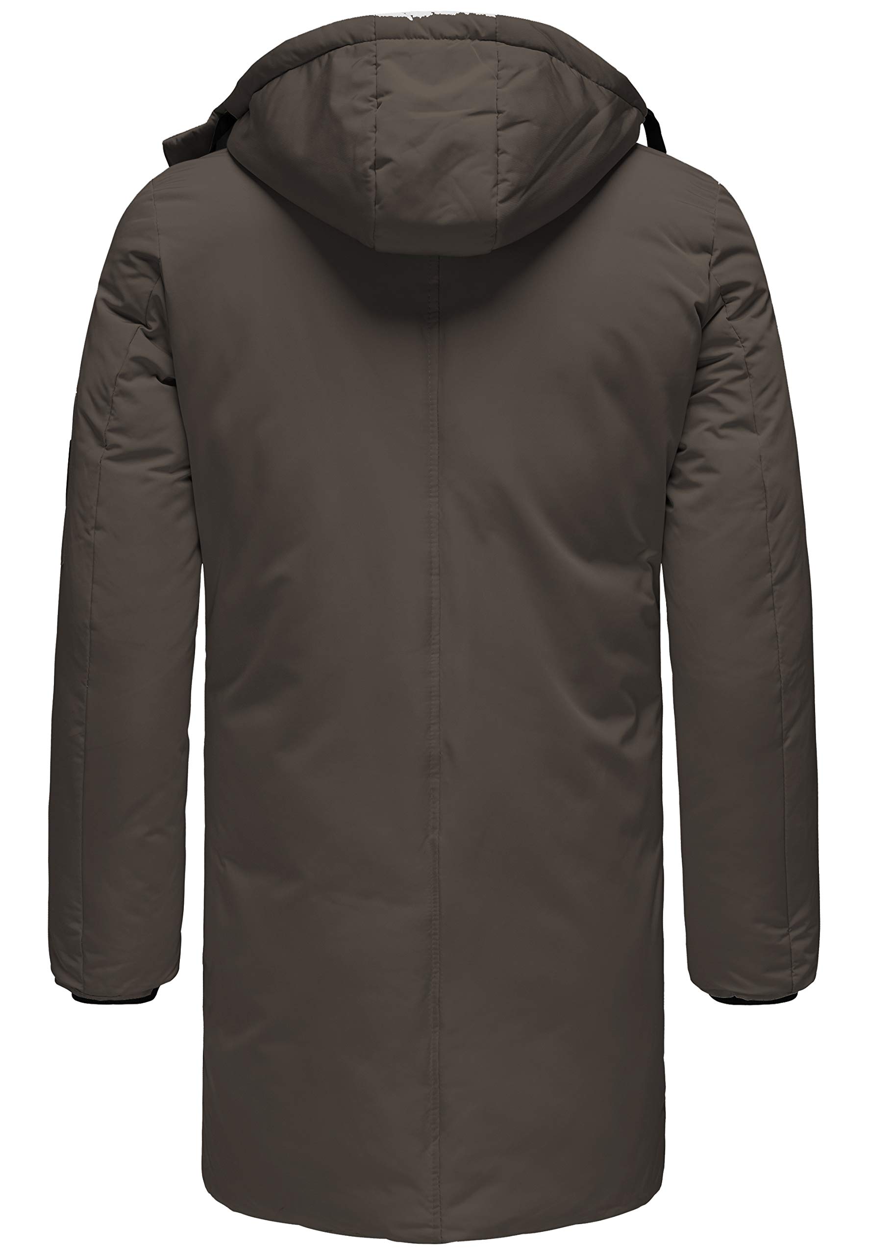 redbridge-parka-winterjacke-long-basic-herren-mit-kapuze image 2