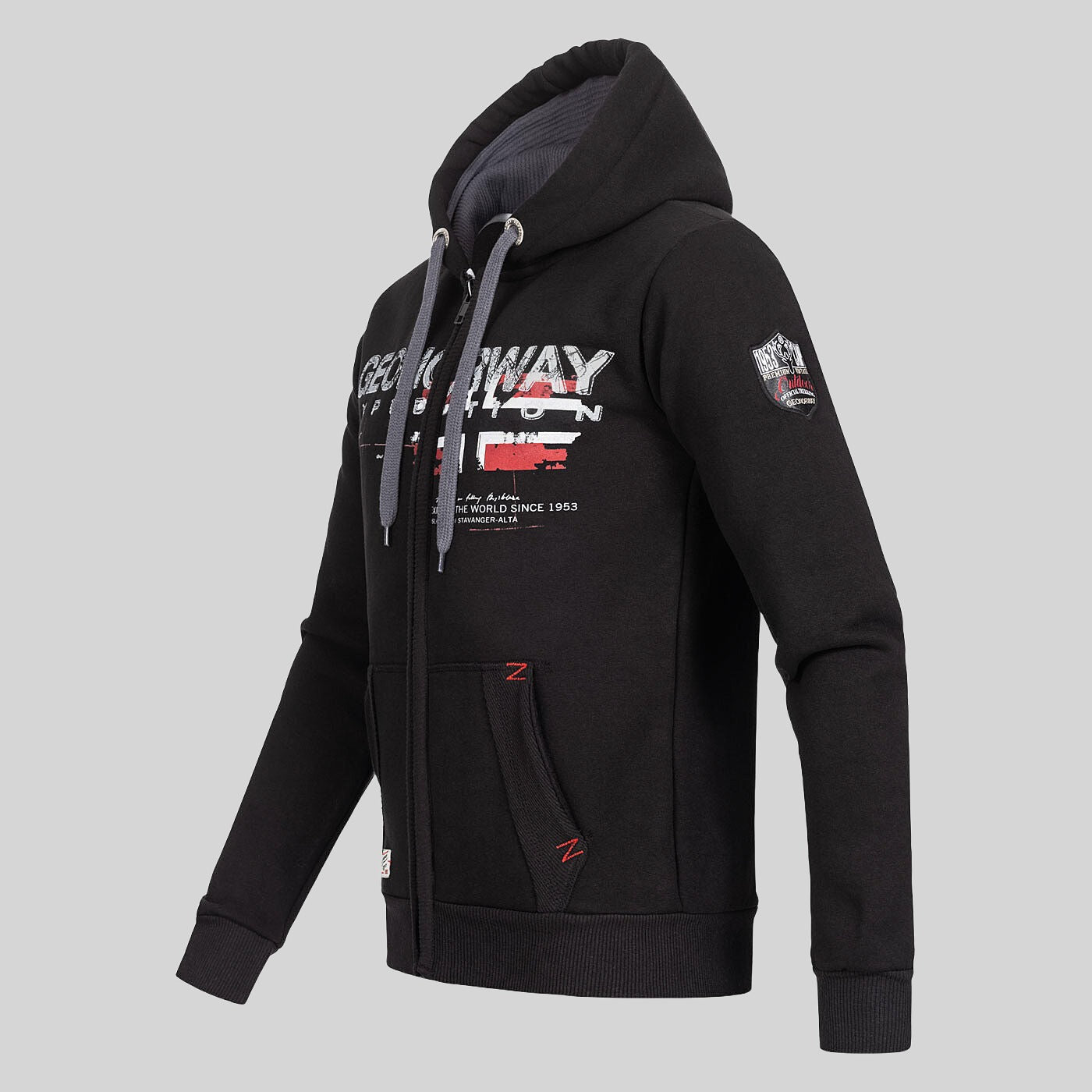 geographical-norway-gisland-hoodie-herren-schwarz-kapuze image 5
